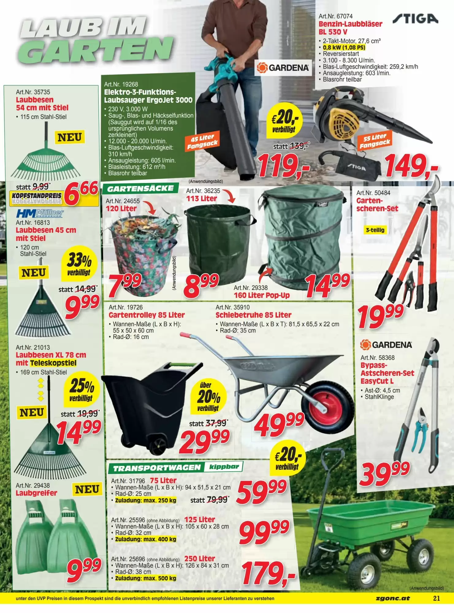 Zgonc Flugblatt (ab 15.10.2026) - Angebote und Prospekt - Seite 21