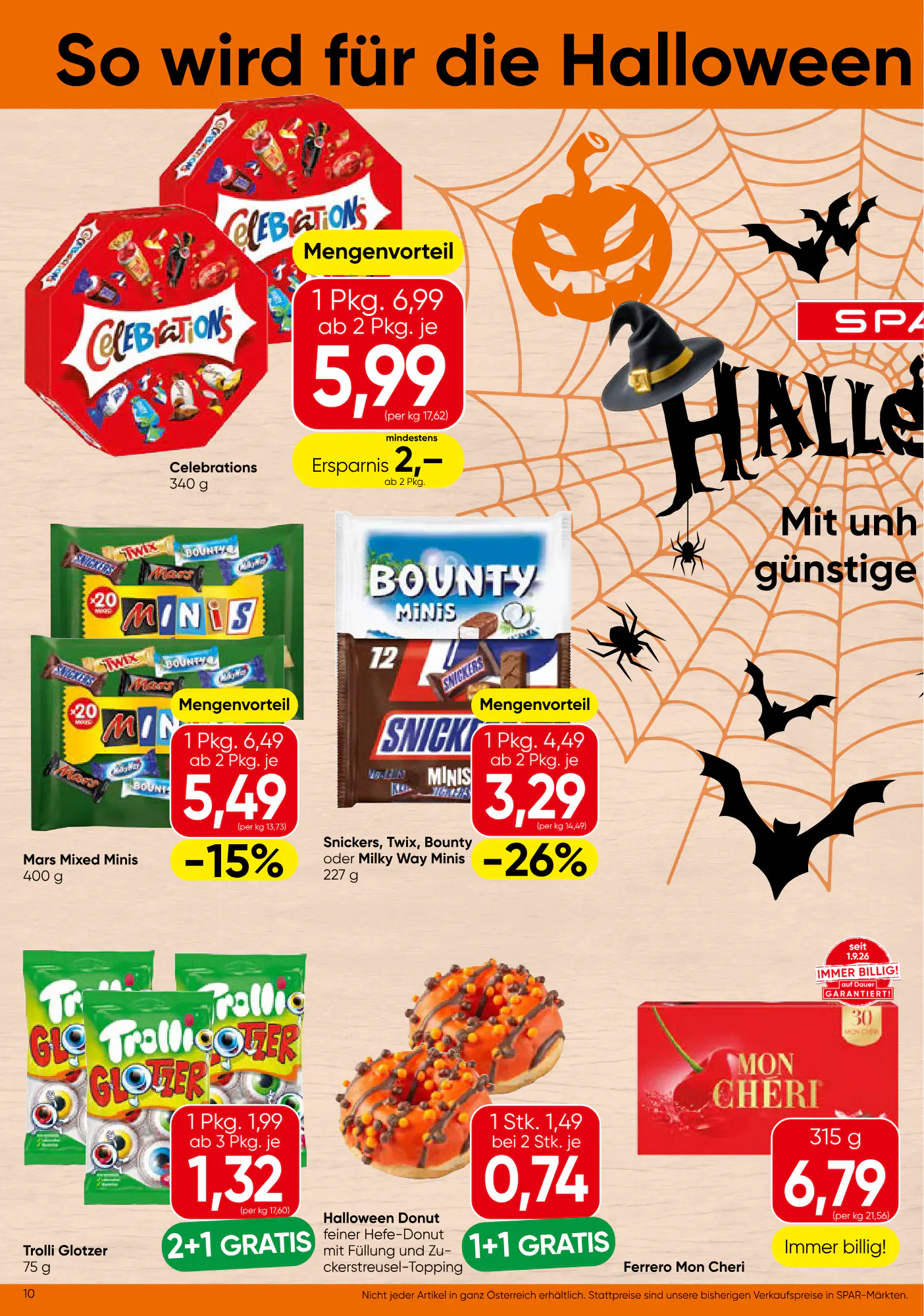 Spar Flugblatt (ab 15.10.2026) - Angebote und Prospekt - Seite 10