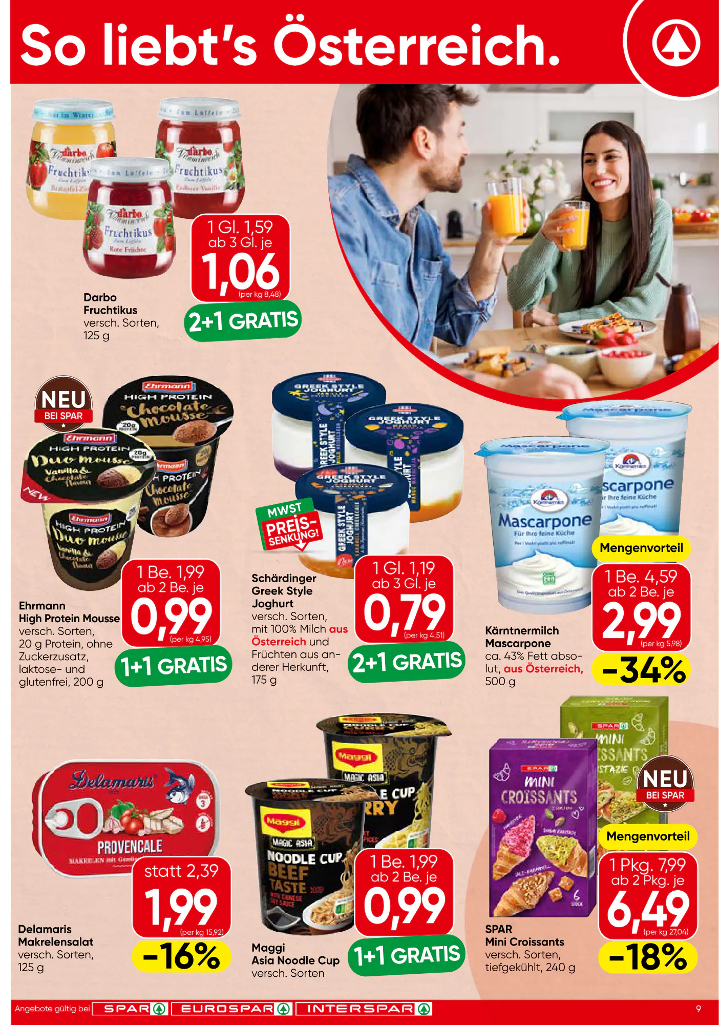 Spar Flugblatt (ab 15.10.2026) - Angebote und Prospekt - Seite 9