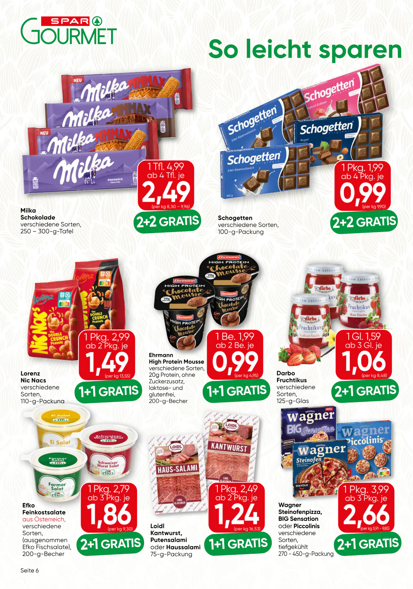 SPAR Gourmet Flugblatt (ab 15.10.2026) - Angebote und Prospekt - Seite 6
