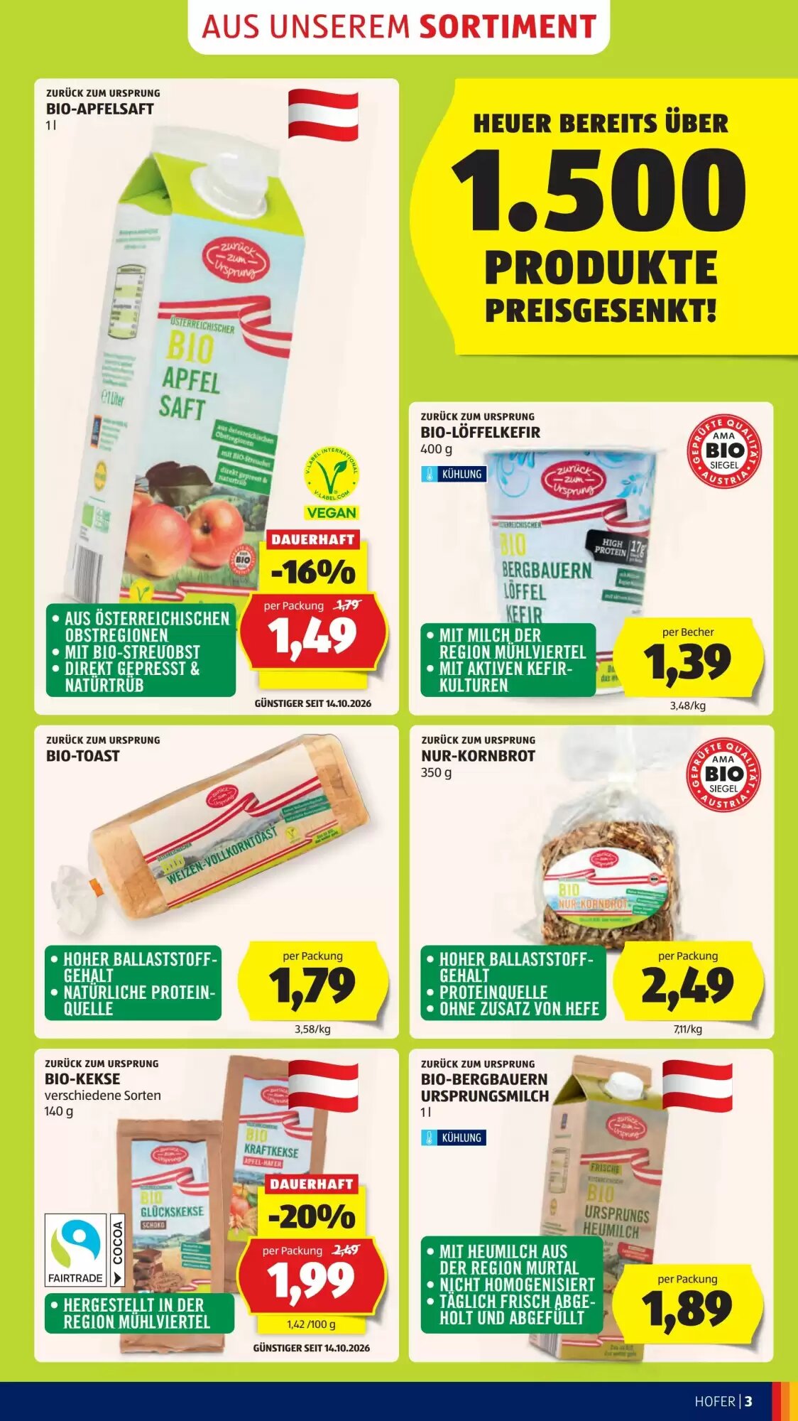 Hofer Flugblatt (ab 16.10.2026) - Angebote und Prospekt - Seite 13
