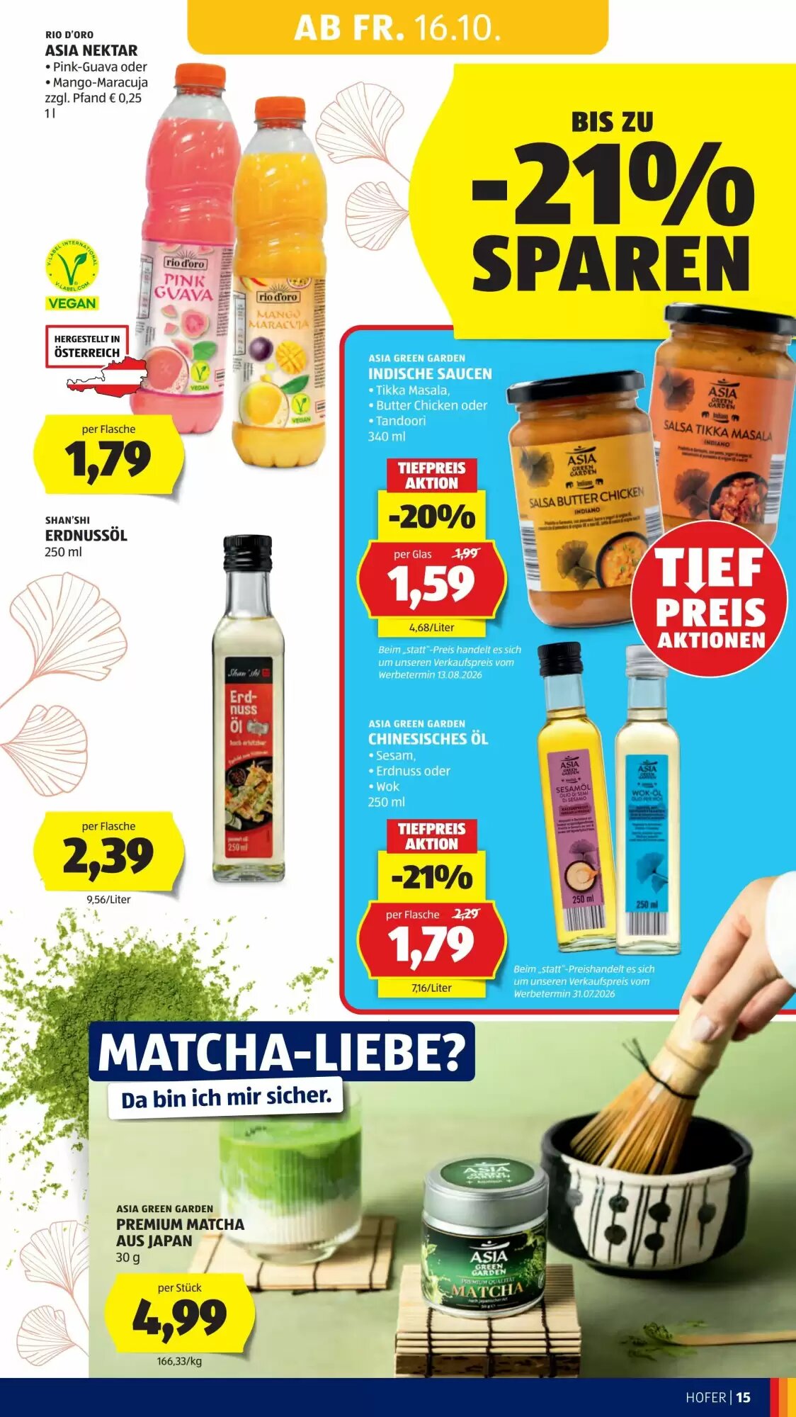 Hofer Flugblatt (ab 16.10.2026) - Angebote und Prospekt - Seite 25