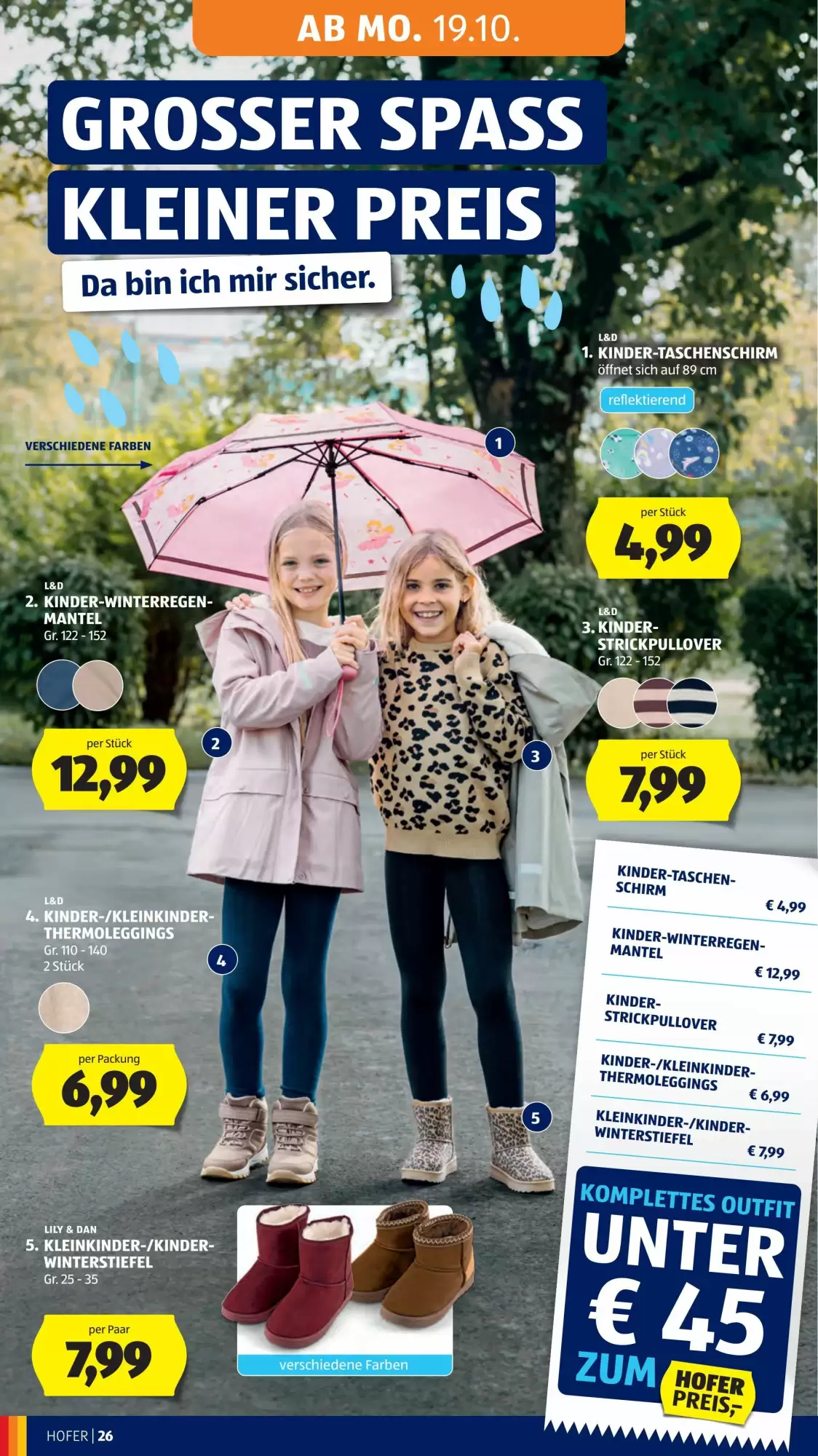 Hofer Flugblatt (ab 16.10.2026) - Angebote und Prospekt - Seite 38
