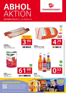 Transgourmet Flugblatt (ab 18.10.2026) - Angebote und Prospekt
