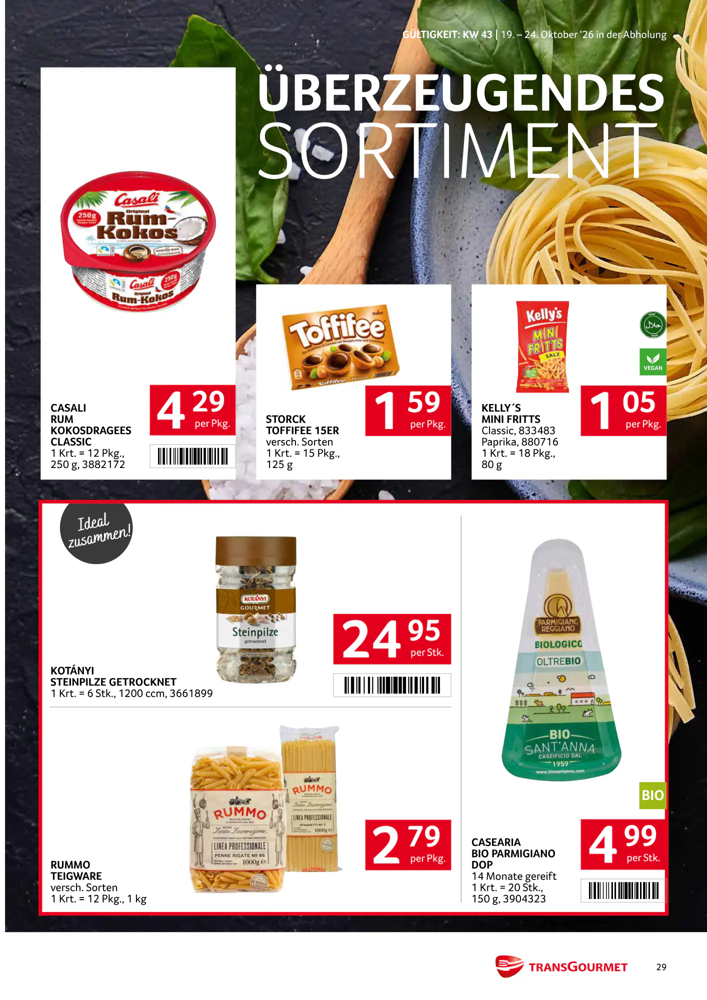 Transgourmet Flugblatt (ab 18.10.2026) - Angebote und Prospekt - Seite 29