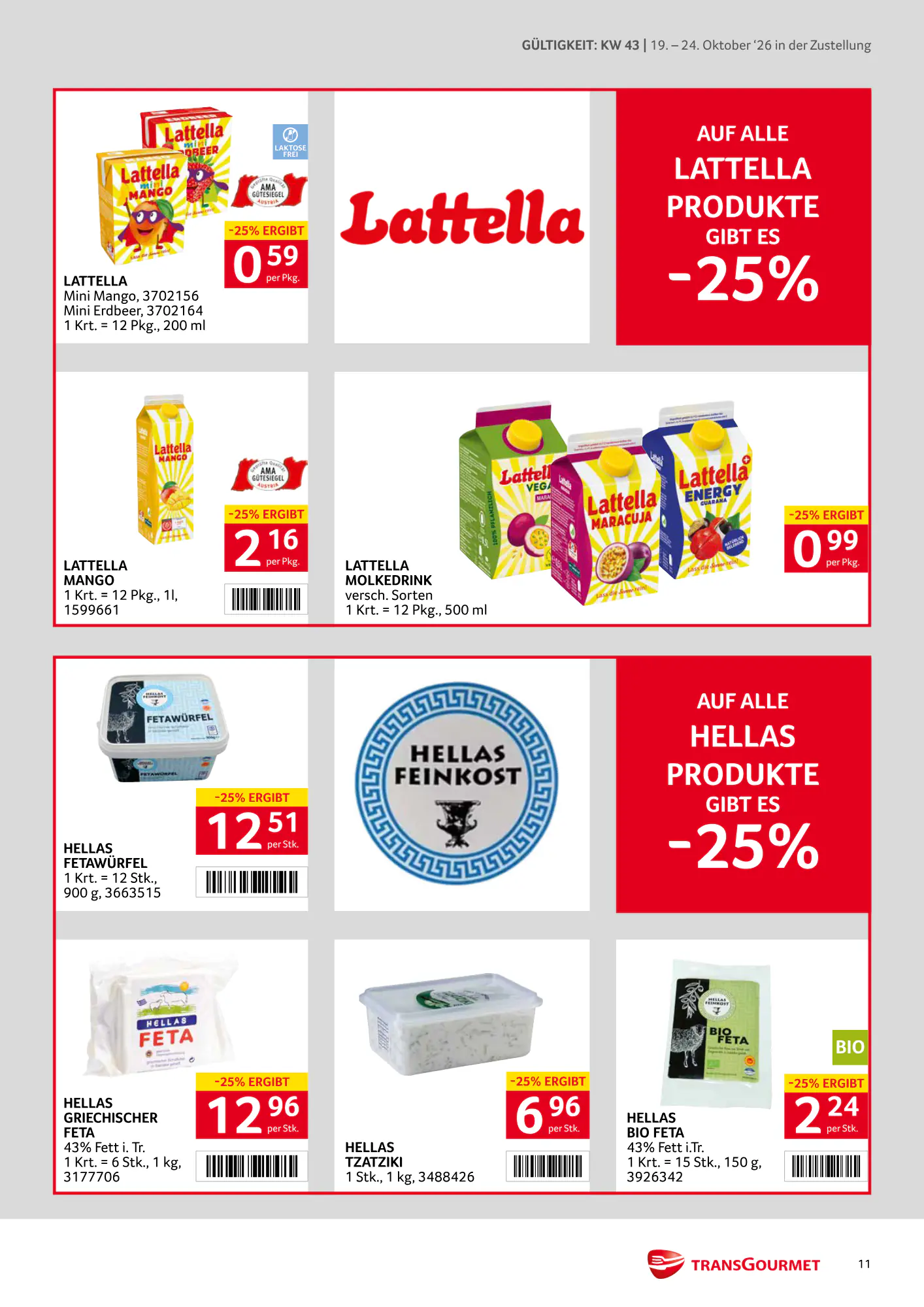 Transgourmet Flugblatt (ab 18.10.2026) - Angebote und Prospekt - Seite 11