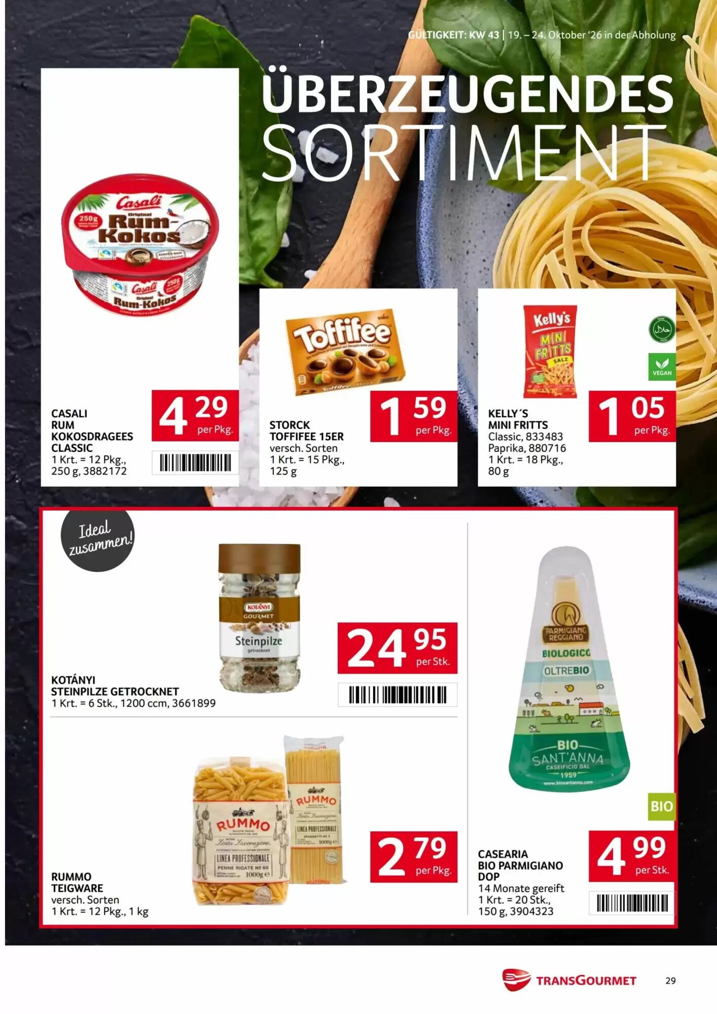 Transgourmet Flugblatt (ab 19.10.2026) - Angebote und Prospekt - Seite 29
