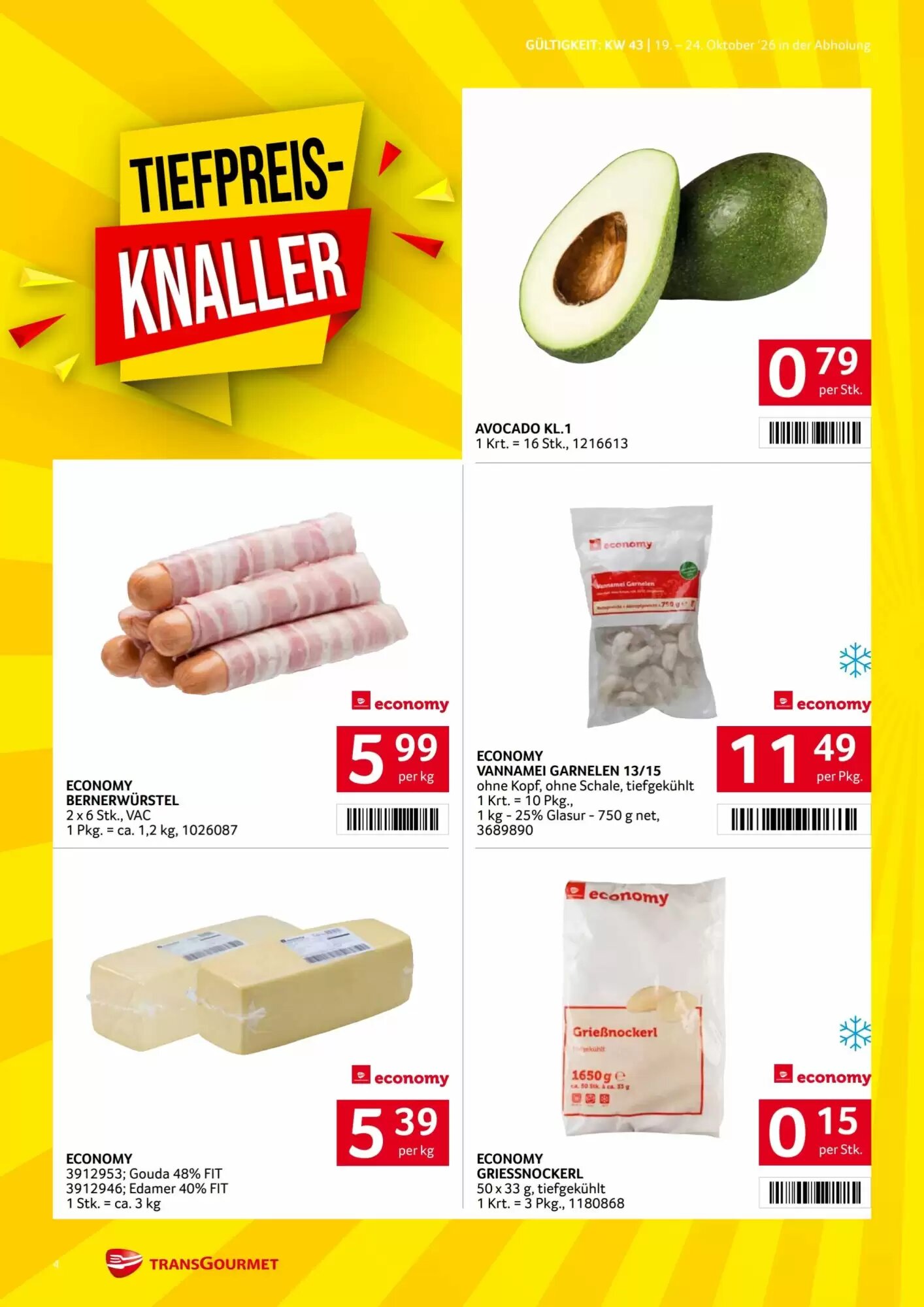 Transgourmet Flugblatt (ab 19.10.2026) - Angebote und Prospekt - Seite 4