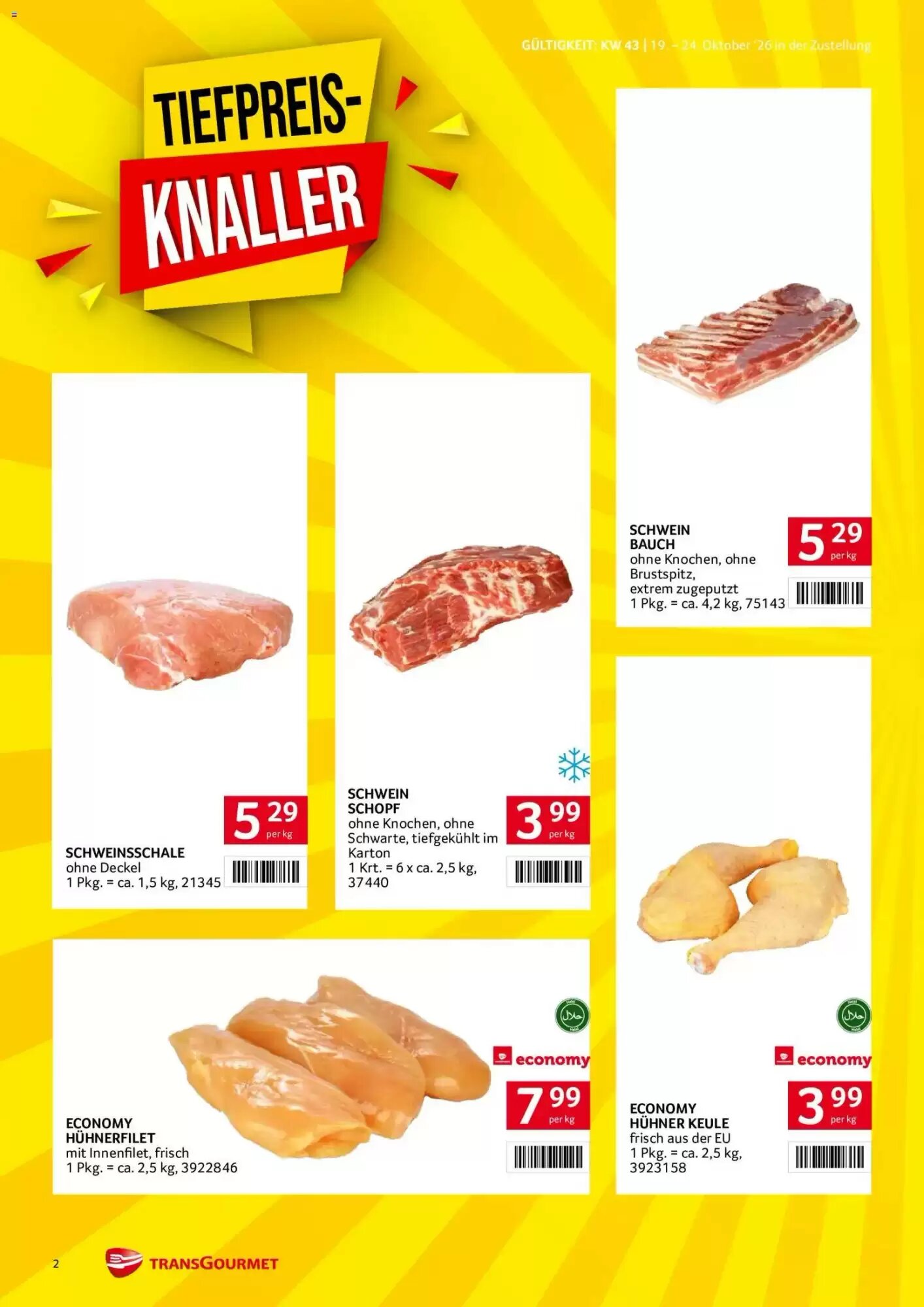 Transgourmet Flugblatt (ab 19.10.2026) - Angebote und Prospekt - Seite 2