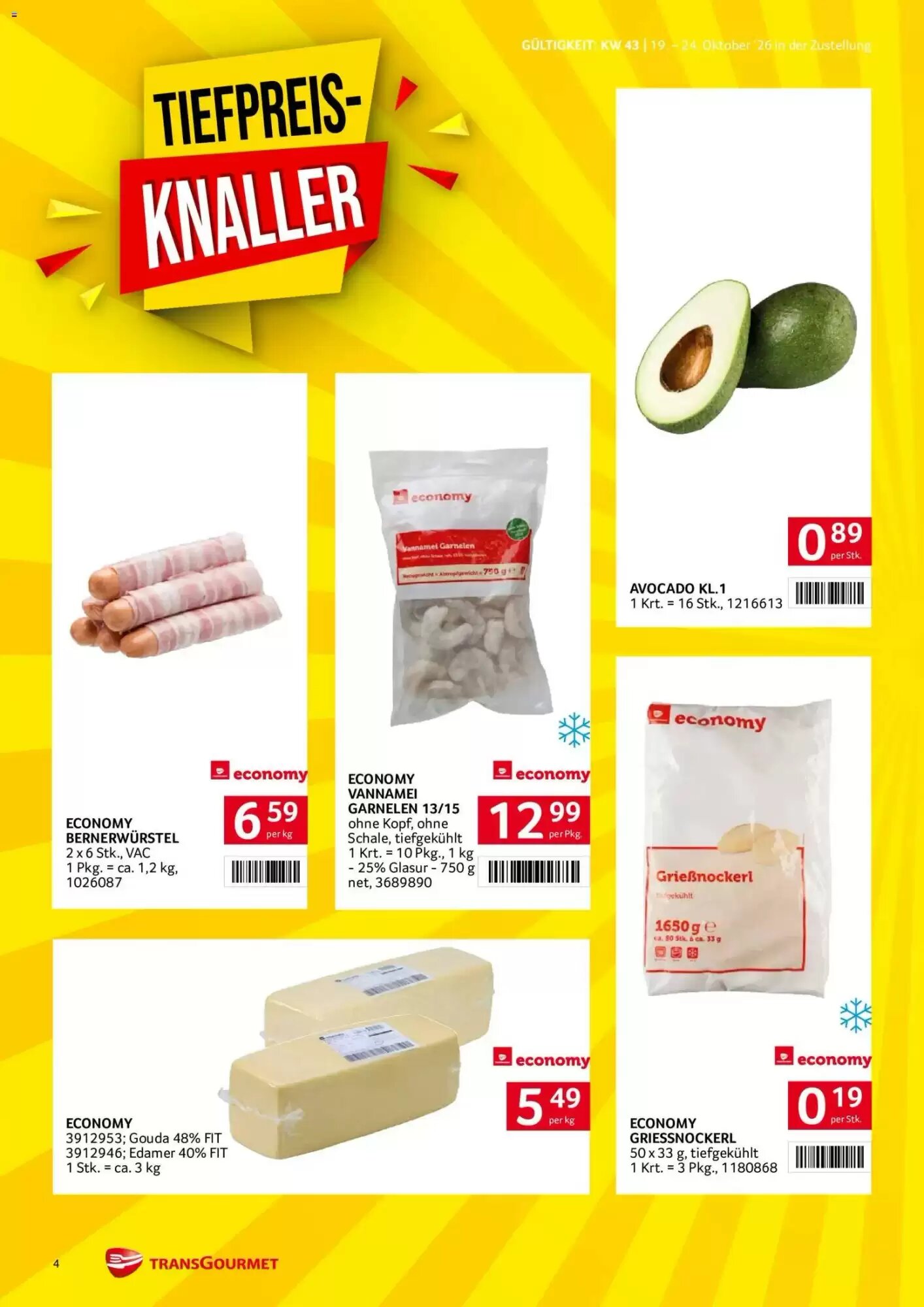Transgourmet Flugblatt (ab 19.10.2026) - Angebote und Prospekt - Seite 4