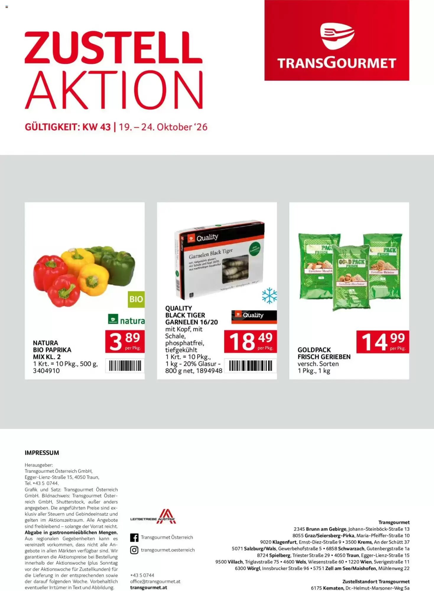 Transgourmet Flugblatt (ab 19.10.2026) - Angebote und Prospekt - Seite 40