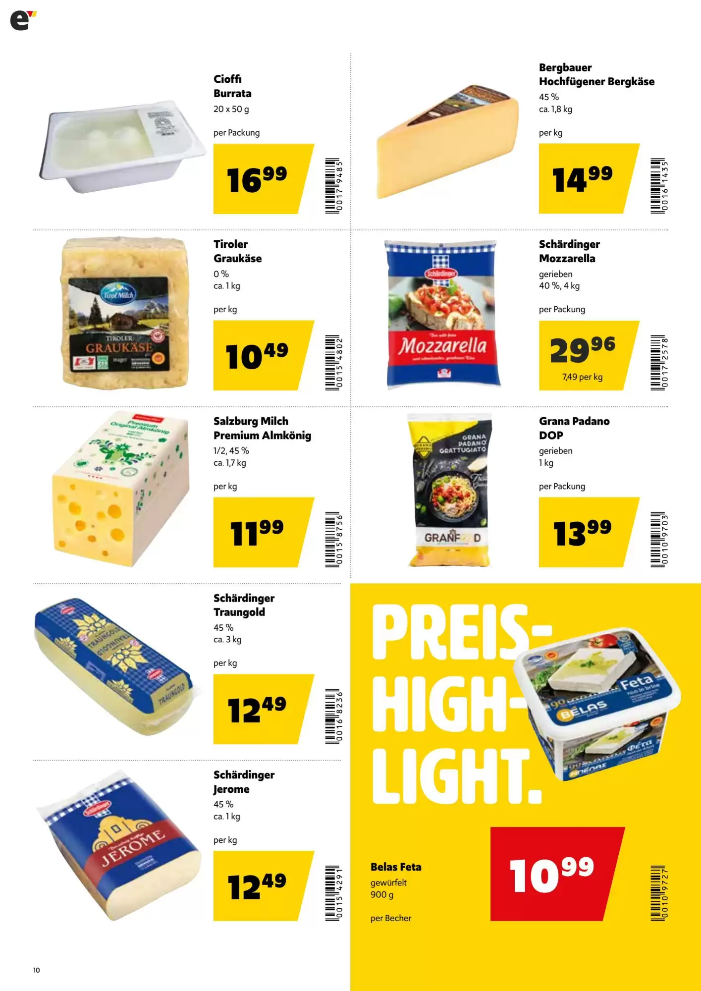 Eurogast Grissemann Flugblatt (ab 19.10.2026) - Angebote und Prospekt - Seite 10