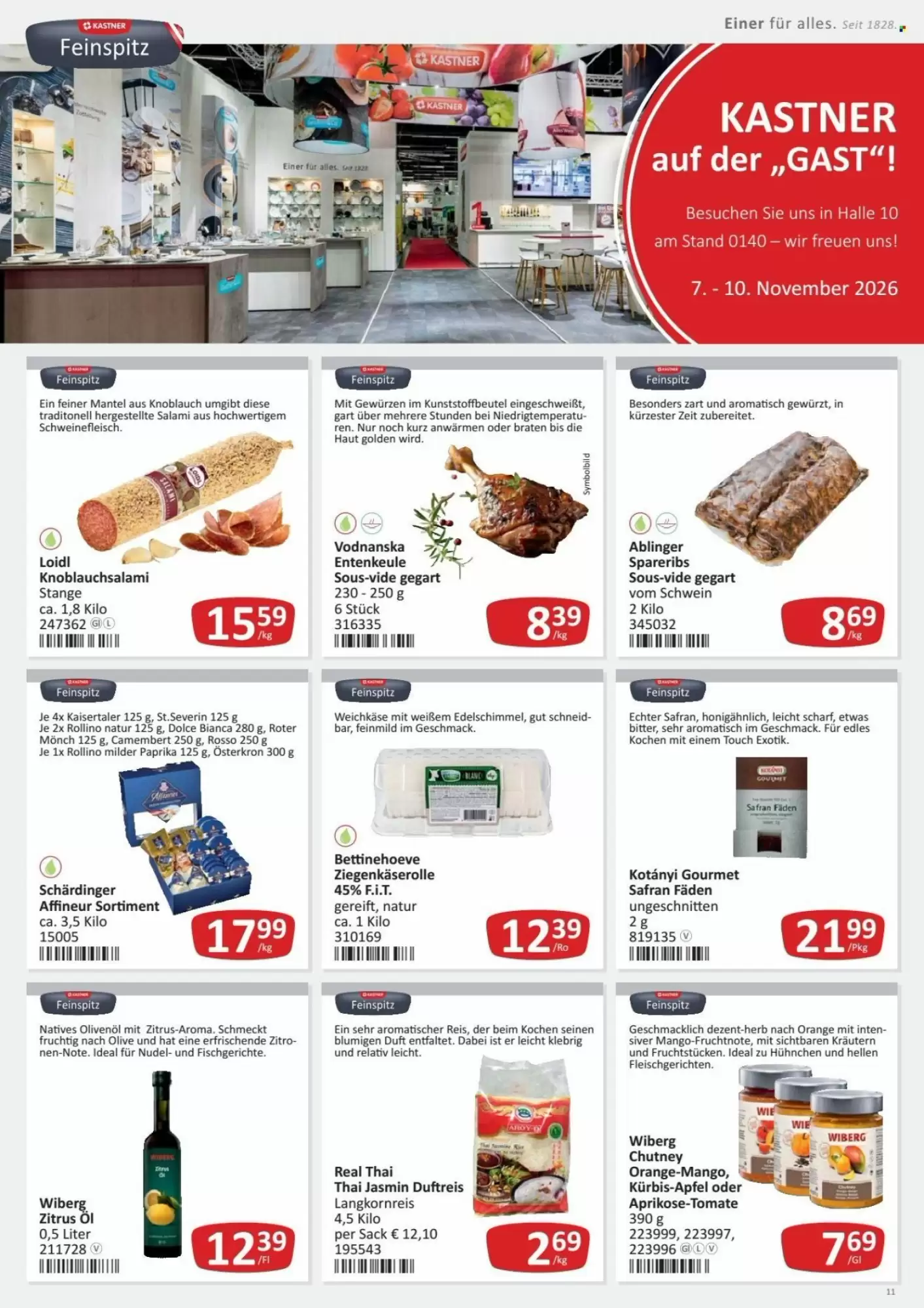 Kastner Flugblatt (ab 19.10.2026) - Angebote und Prospekt - Seite 11