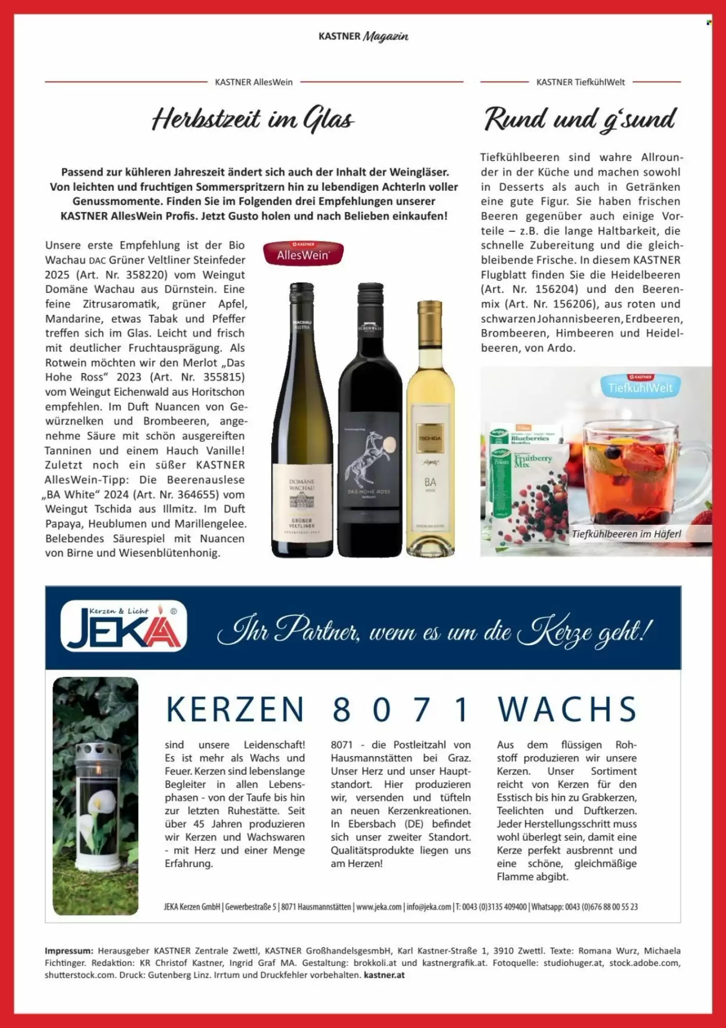 Kastner Flugblatt (ab 19.10.2026) - Angebote und Prospekt - Seite 20