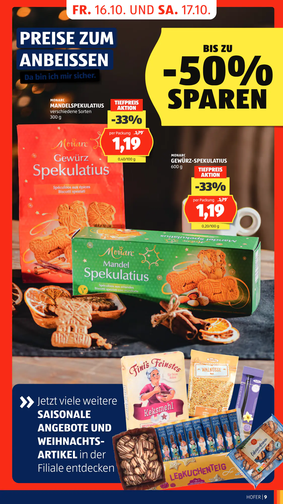 Hofer Flugblatt (ab 19.10.2026) - Angebote und Prospekt - Seite 17