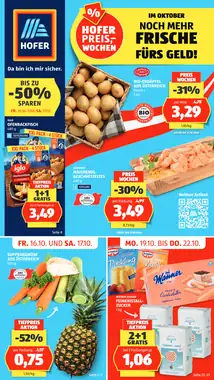 Hofer Flugblatt (ab 19.10.2026) - Angebote und Prospekt