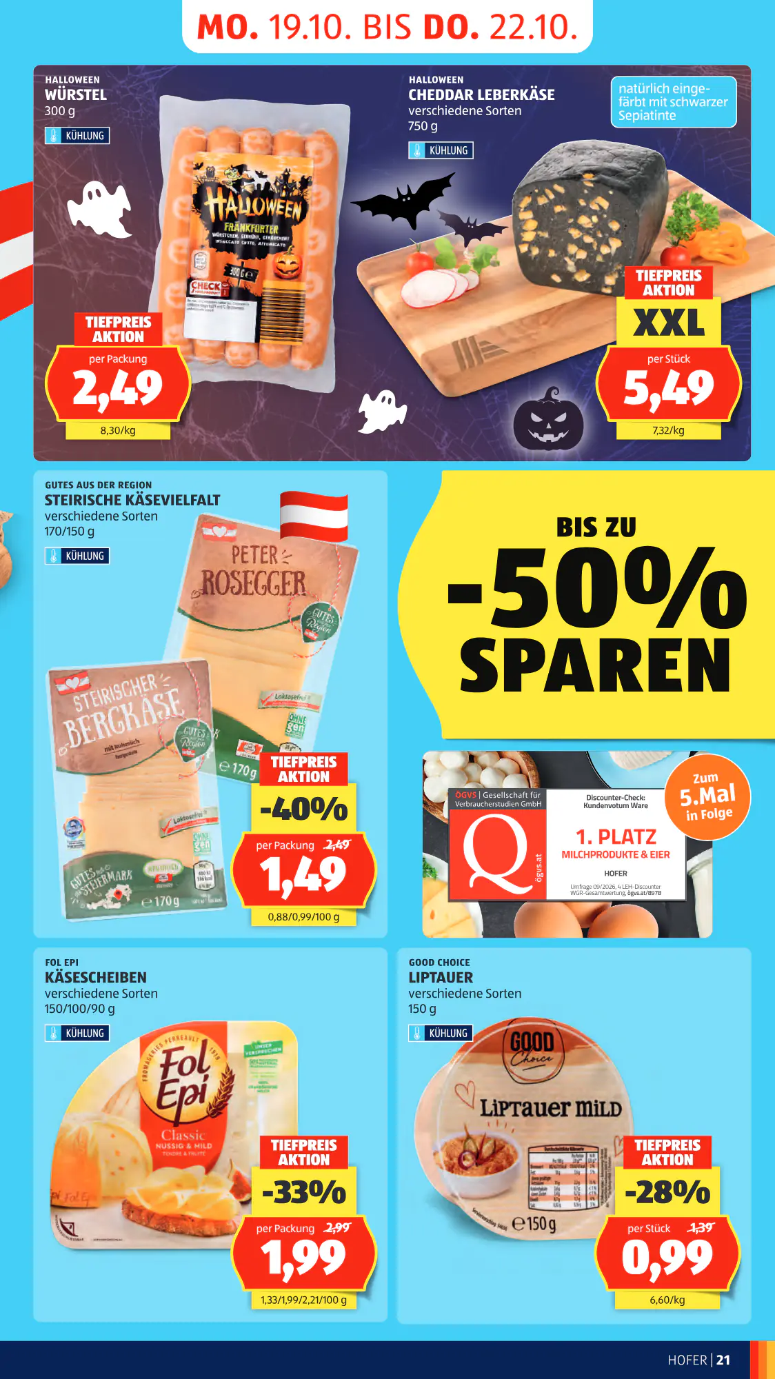 Hofer Flugblatt (ab 19.10.2026) - Angebote und Prospekt - Seite 29