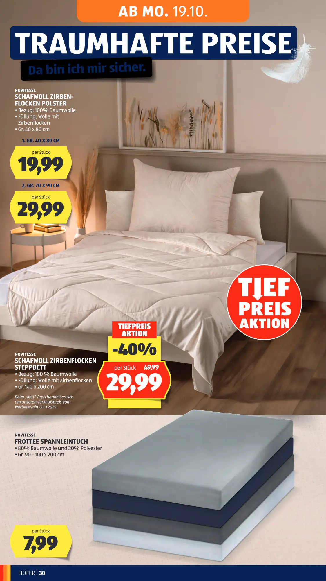 Hofer Flugblatt (ab 19.10.2026) - Angebote und Prospekt - Seite 40