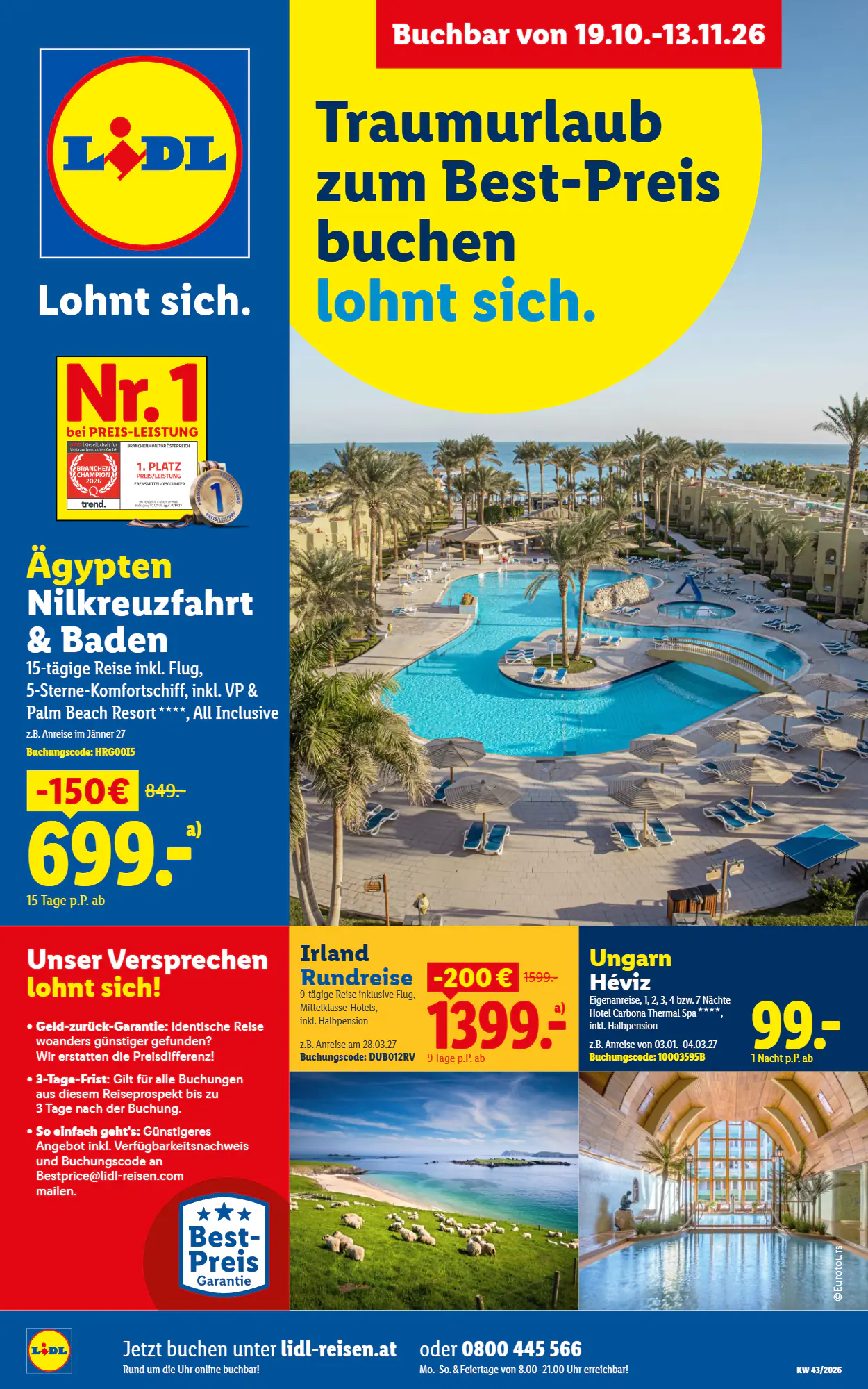 Lidl Flugblatt (ab 19.10.2026) - Angebote und Prospekt - Seite 1