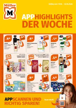 Müller Flugblatt (ab 19.10.2026) - Angebote und Prospekt