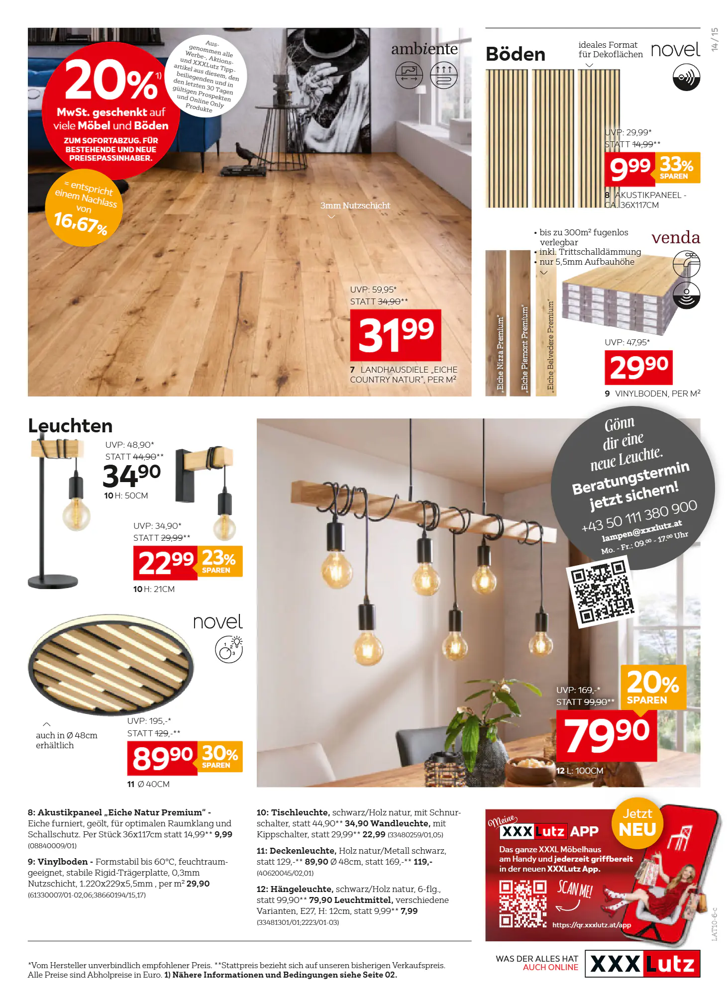 XXXLutz Flugblatt (ab 20.10.2026) - Angebote und Prospekt - Seite 15