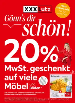 XXXLutz Flugblatt
