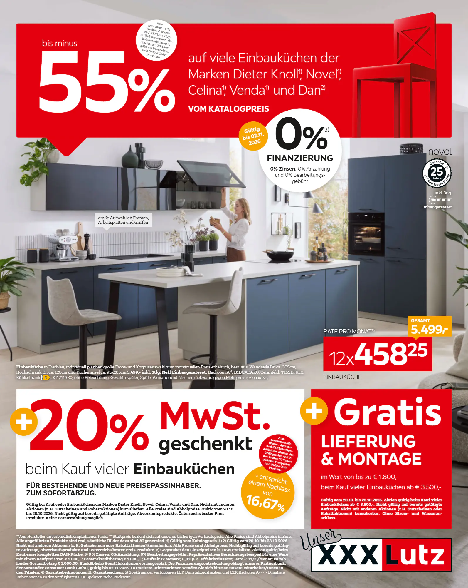 XXXLutz Flugblatt (ab 20.10.2026) - Angebote und Prospekt - Seite 1