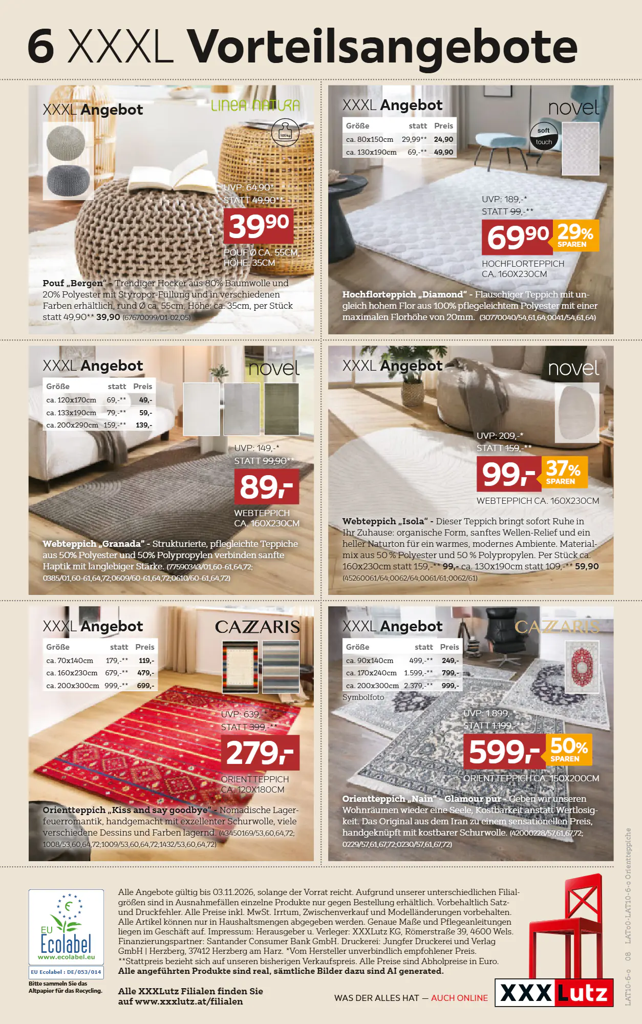 XXXLutz Flugblatt (ab 20.10.2026) - Angebote und Prospekt - Seite 8