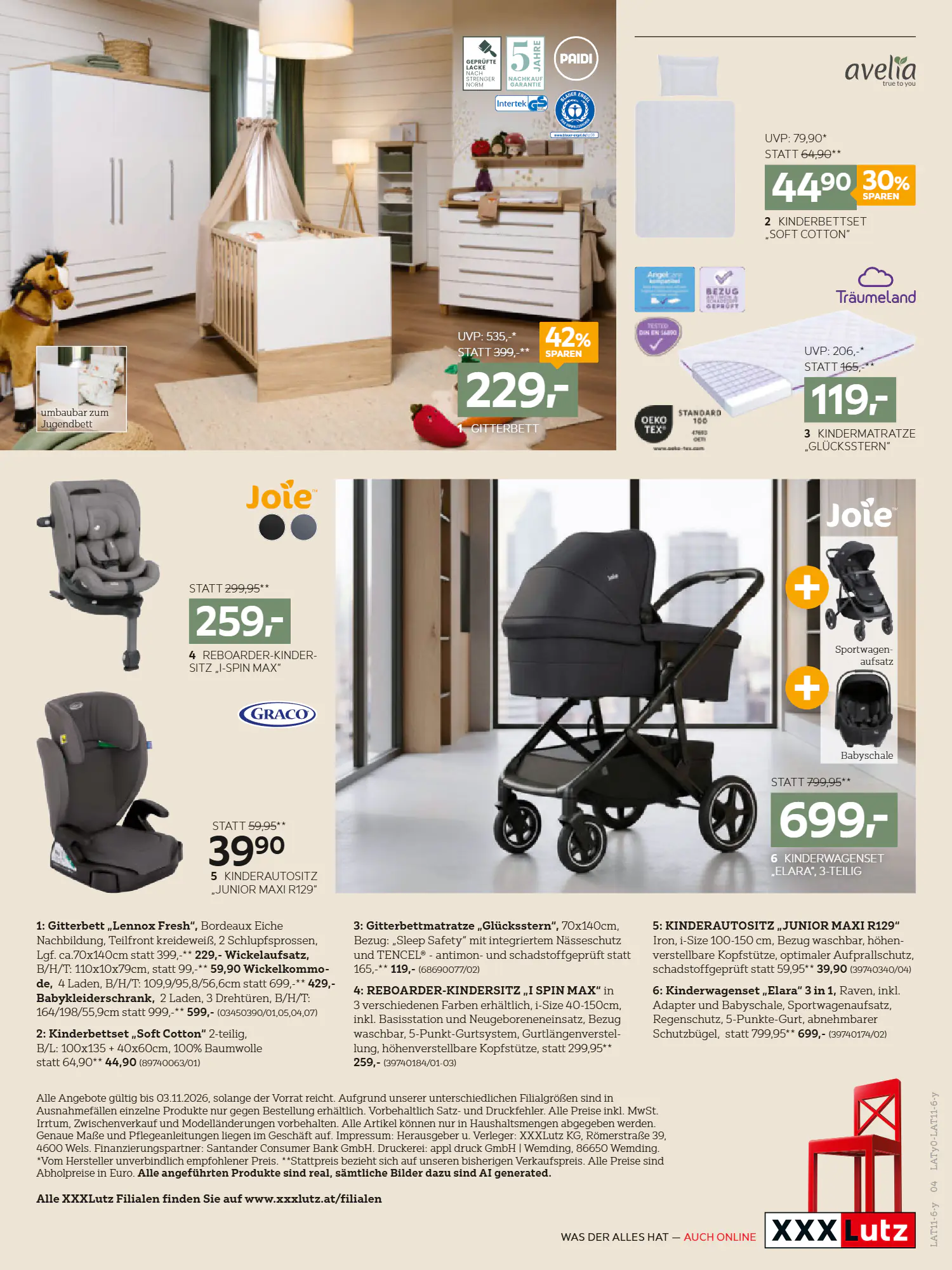 XXXLutz Flugblatt (ab 20.10.2026) - Angebote und Prospekt - Seite 4
