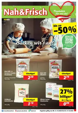 Nah&Frisch Flugblatt (ab 21.10.2026) - Angebote und Prospekt