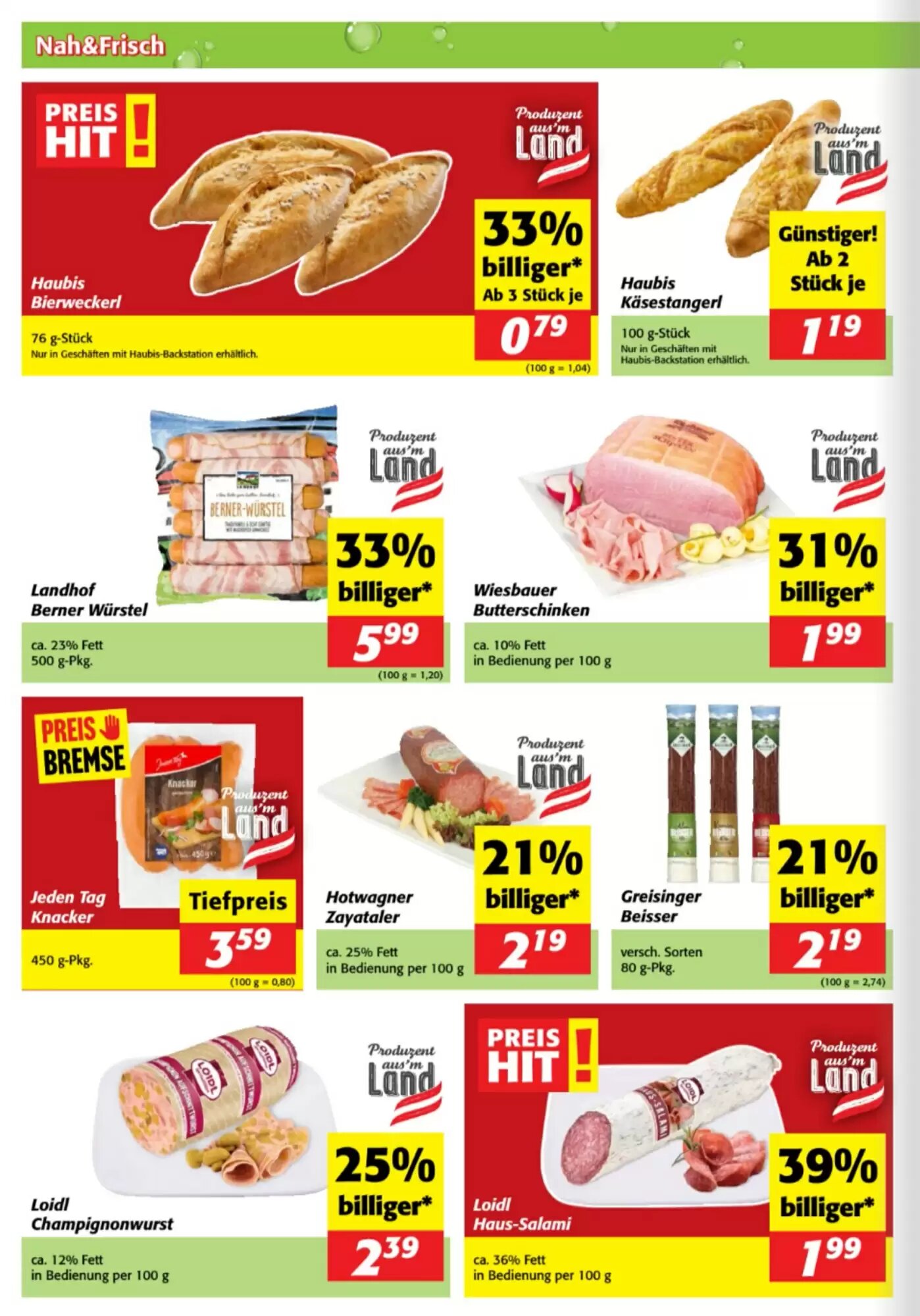 Nah&Frisch Flugblatt (ab 21.10.2026) - Angebote und Prospekt - Seite 6