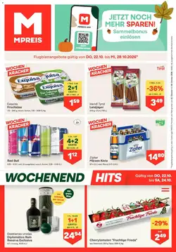 MPreis Flugblatt (ab 22.10.2026) - Angebote und Prospekt