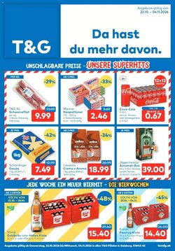 T&G Flugblatt (ab 22.10.2026) - Angebote und Prospekt