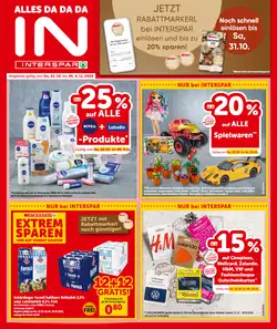 Interspar Flugblatt (ab 22.10.2026) - Angebote und Prospekt