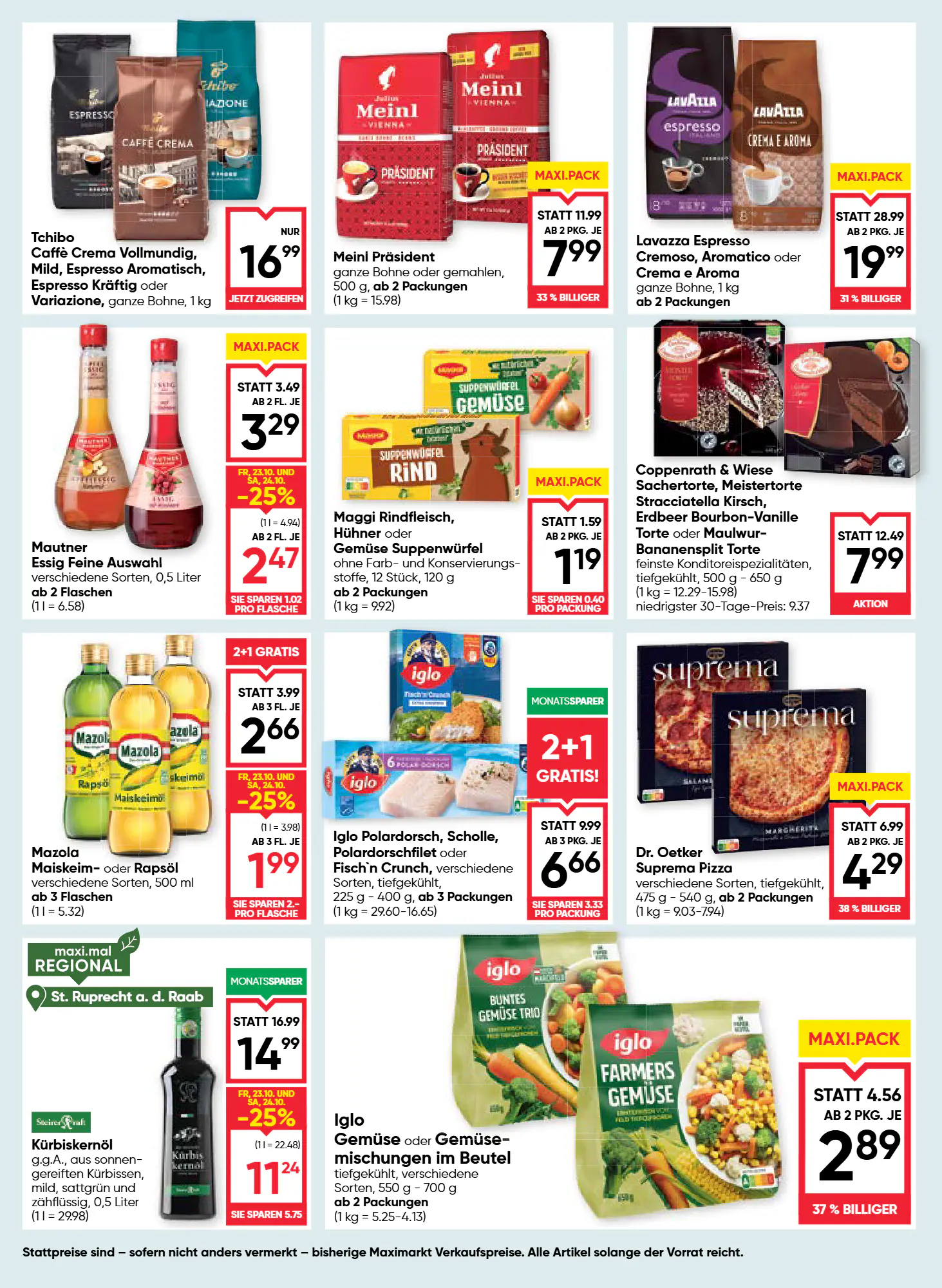 Maximarkt Flugblatt (ab 22.10.2026) - Angebote und Prospekt - Seite 10