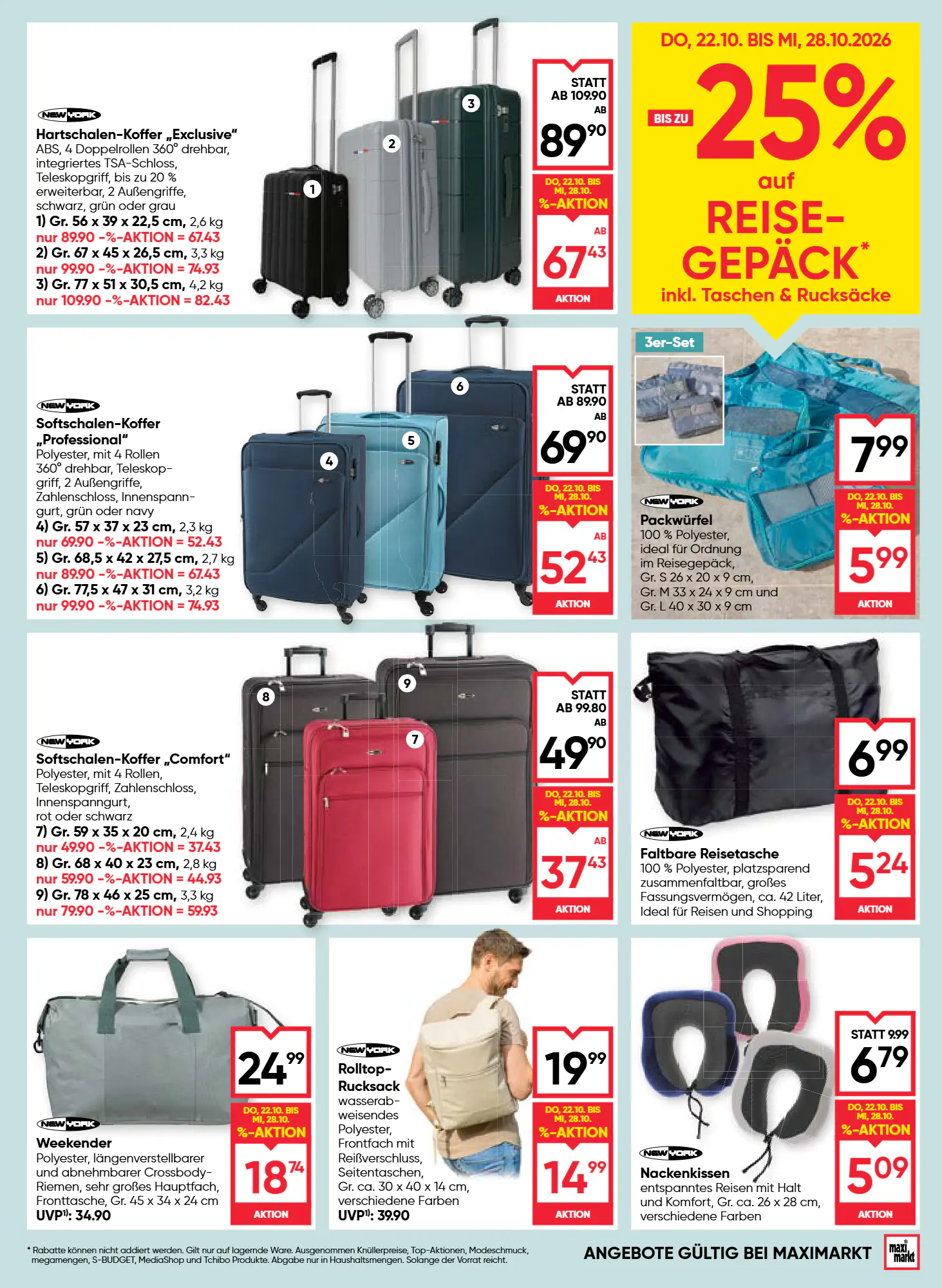 Maximarkt Flugblatt (ab 22.10.2026) - Angebote und Prospekt - Seite 19