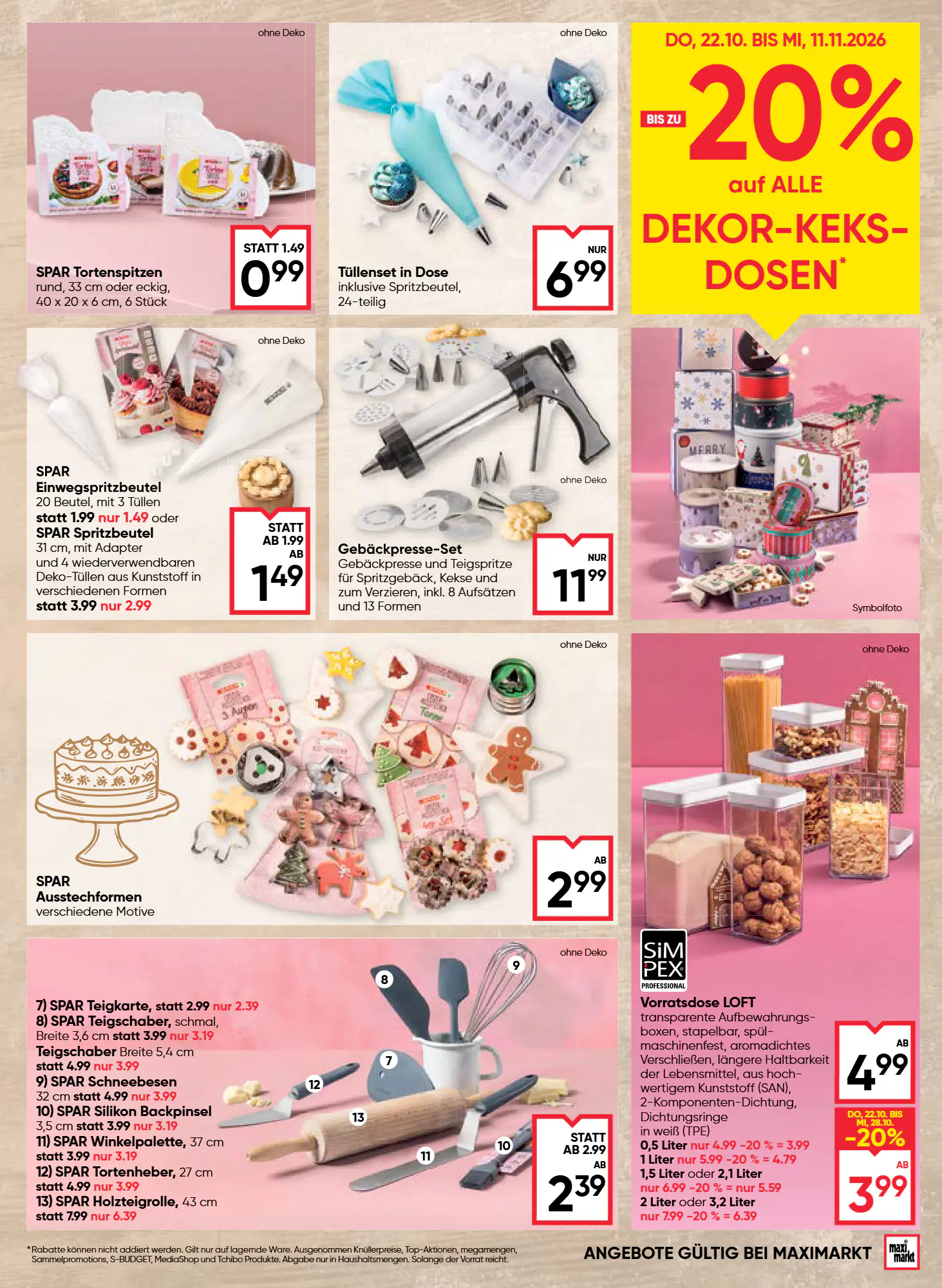 Maximarkt Flugblatt (ab 22.10.2026) - Angebote und Prospekt - Seite 7