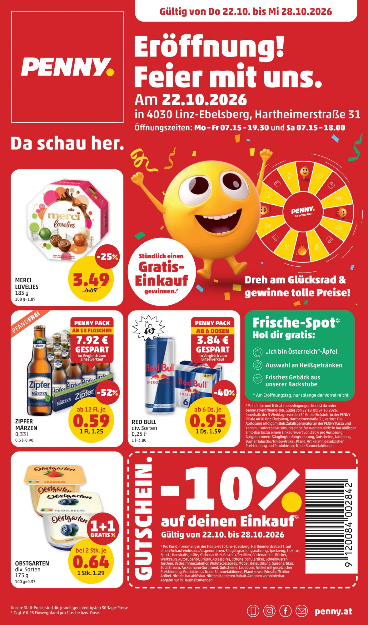 PENNY Flugblatt (ab 22.10.2026) - Angebote und Prospekt - Seite 1