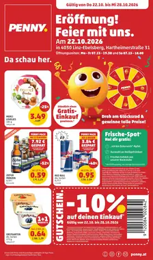 PENNY Flugblatt (ab 22.10.2026) - Angebote und Prospekt