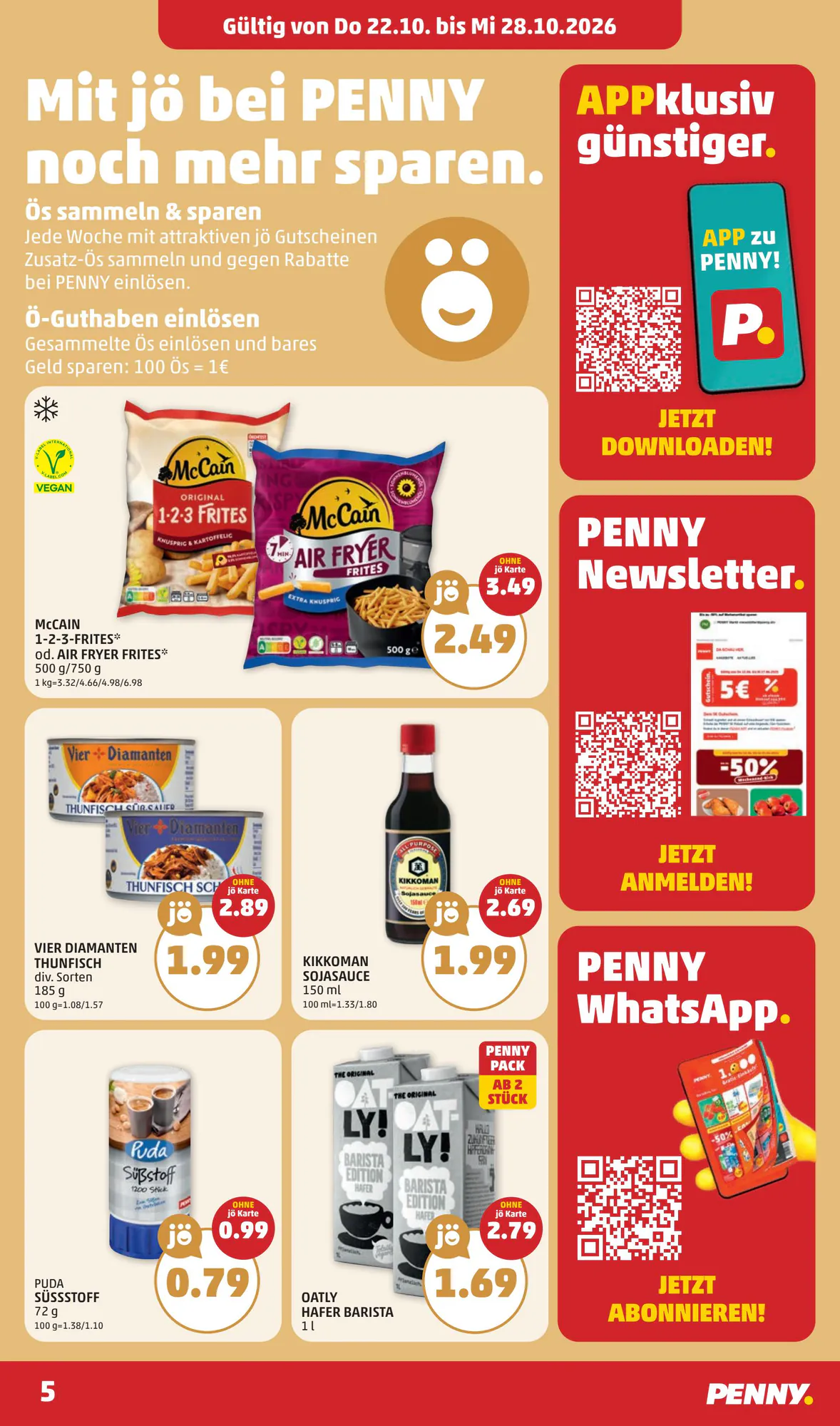 PENNY Flugblatt (ab 22.10.2026) - Angebote und Prospekt - Seite 5