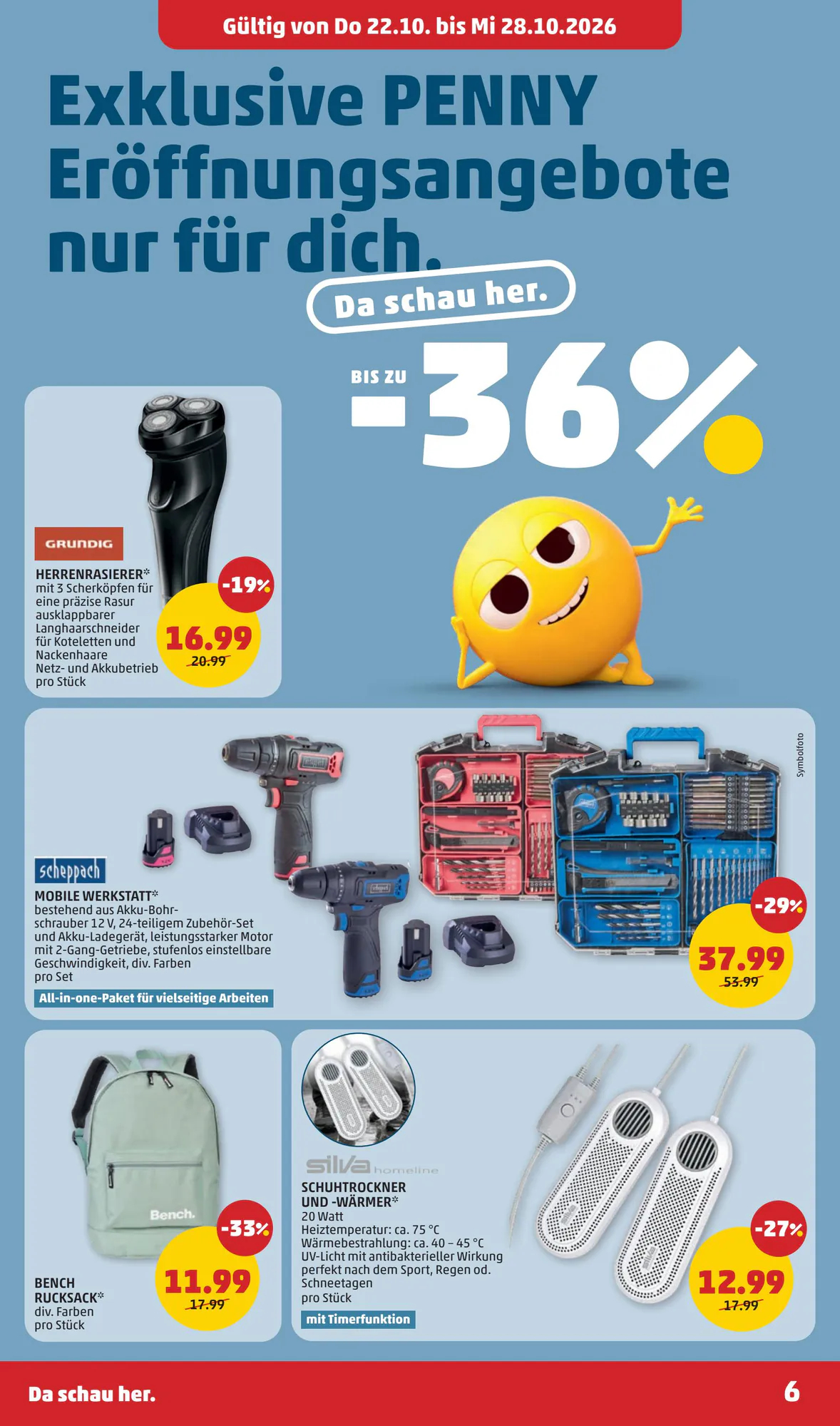PENNY Flugblatt (ab 22.10.2026) - Angebote und Prospekt - Seite 6