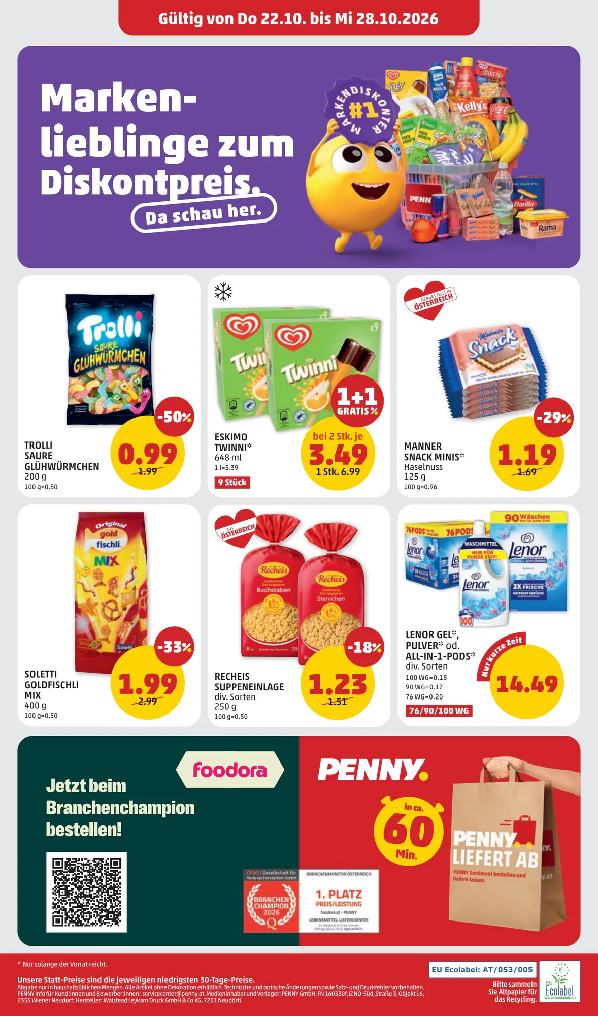 PENNY Flugblatt (ab 22.10.2026) - Angebote und Prospekt - Seite 8