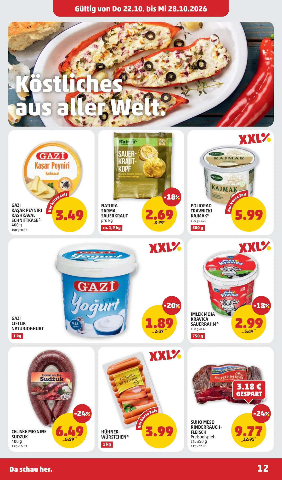 PENNY Flugblatt (ab 22.10.2026) - Angebote und Prospekt - Seite 12