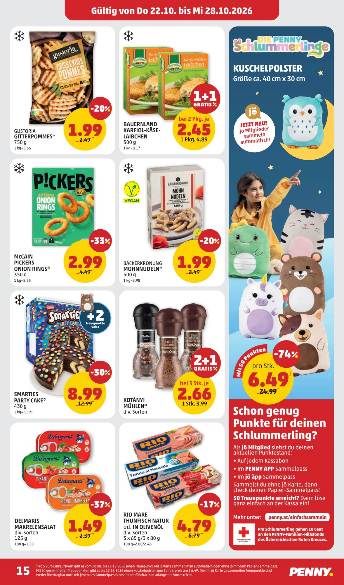 PENNY Flugblatt (ab 22.10.2026) - Angebote und Prospekt - Seite 15