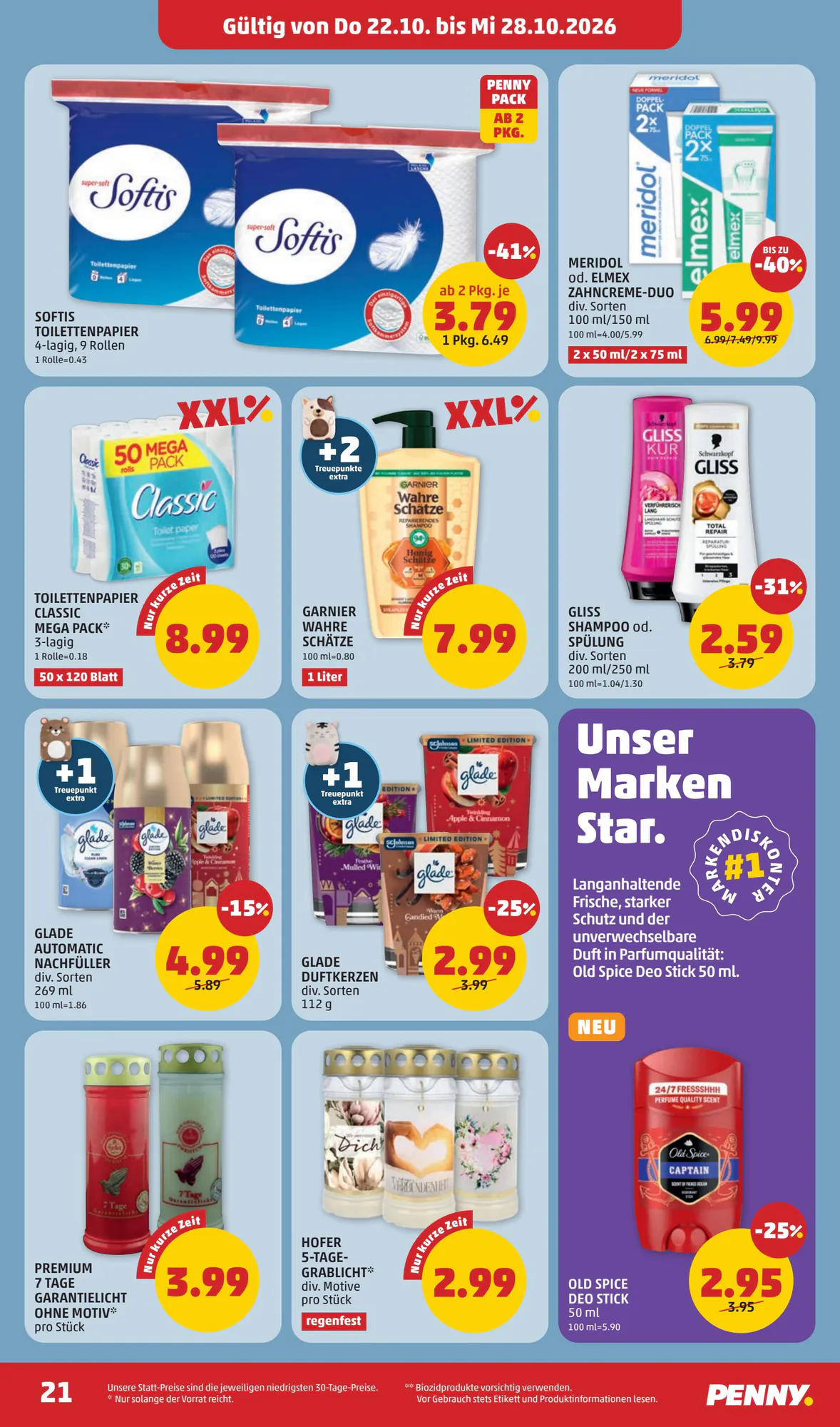 PENNY Flugblatt (ab 22.10.2026) - Angebote und Prospekt - Seite 21