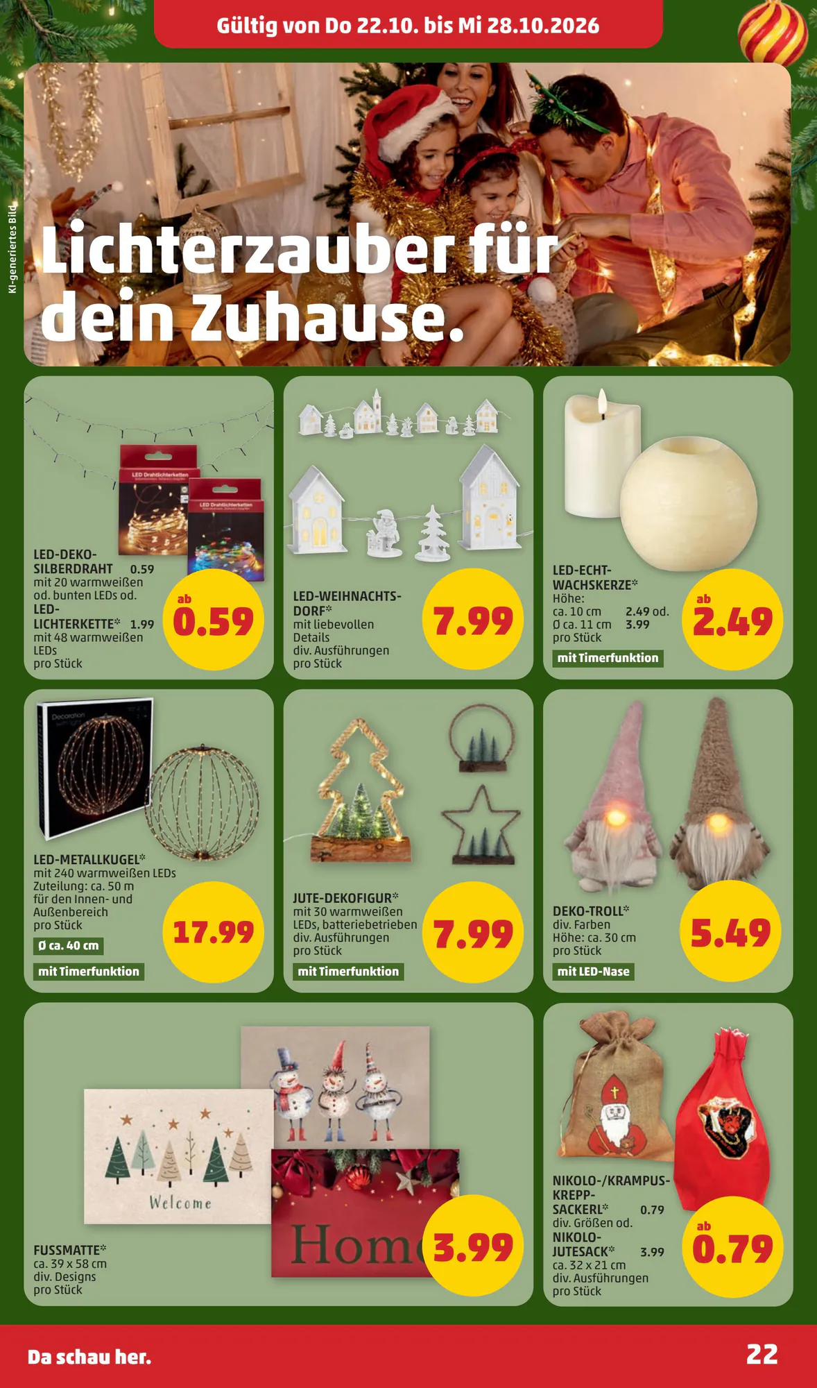 PENNY Flugblatt (ab 22.10.2026) - Angebote und Prospekt - Seite 22