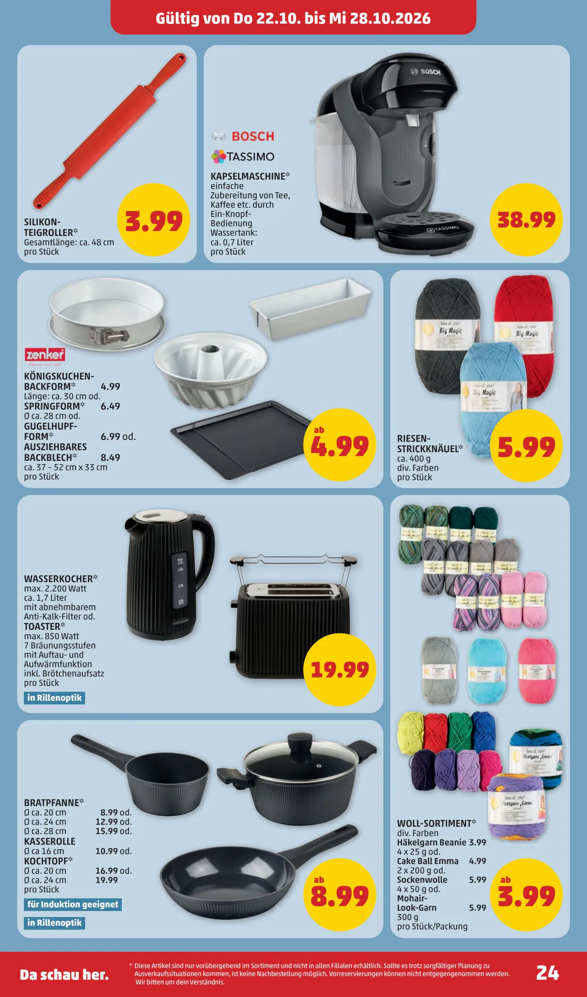 PENNY Flugblatt (ab 22.10.2026) - Angebote und Prospekt - Seite 24
