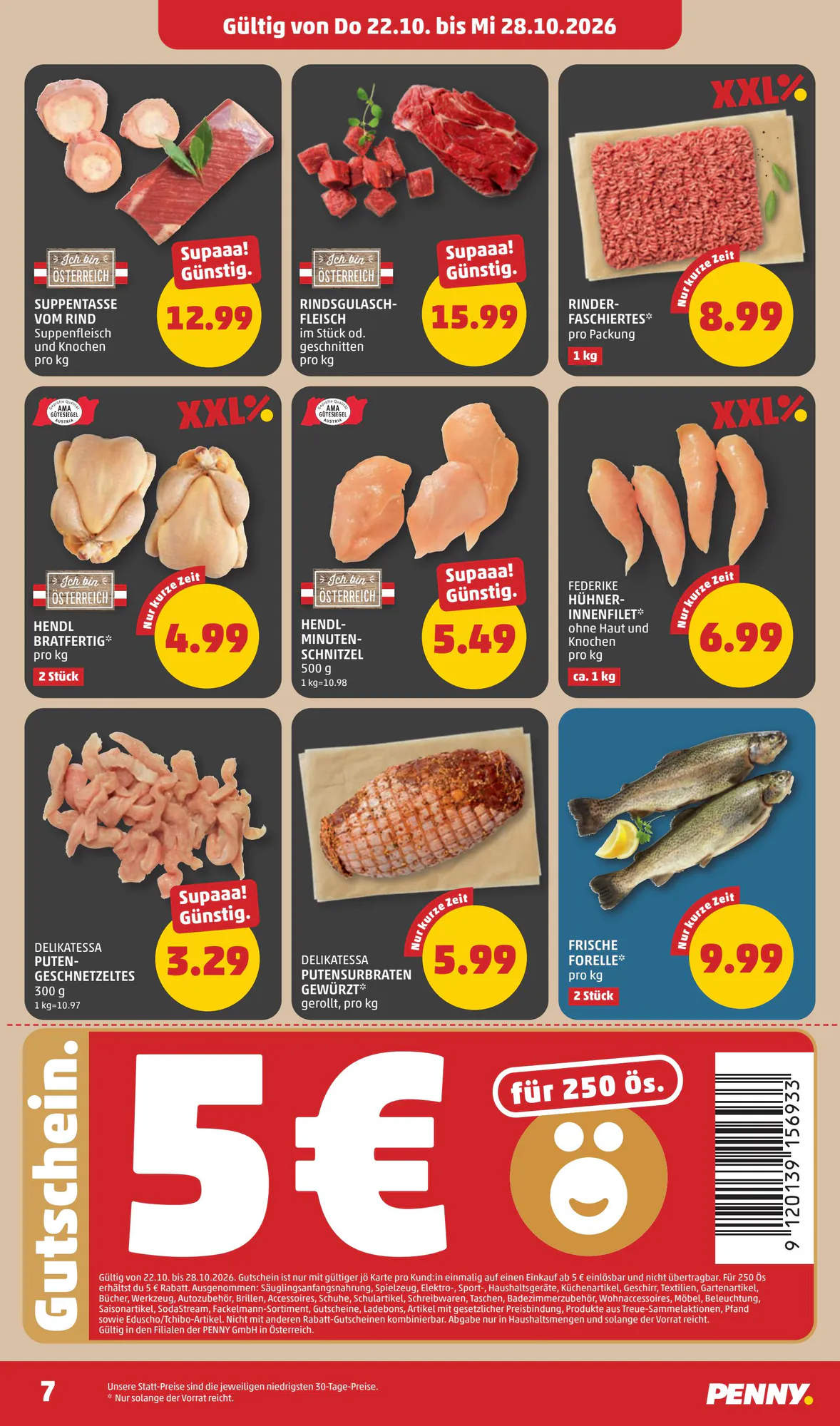 PENNY Flugblatt (ab 22.10.2026) - Angebote und Prospekt - Seite 7