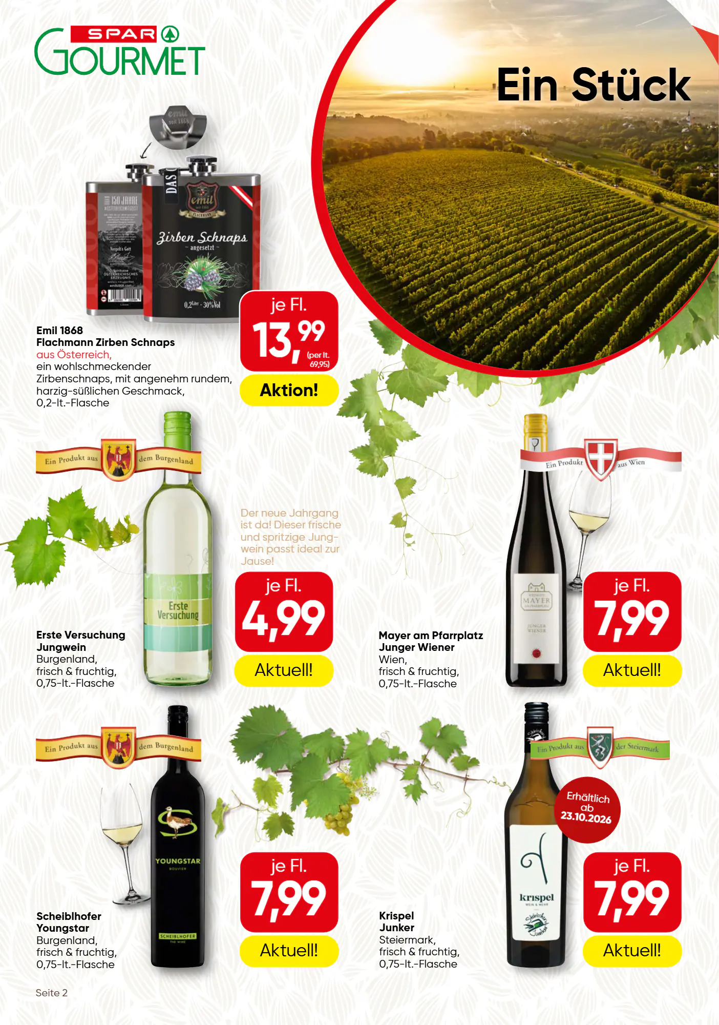 SPAR Gourmet Flugblatt (ab 22.10.2026) - Angebote und Prospekt - Seite 2