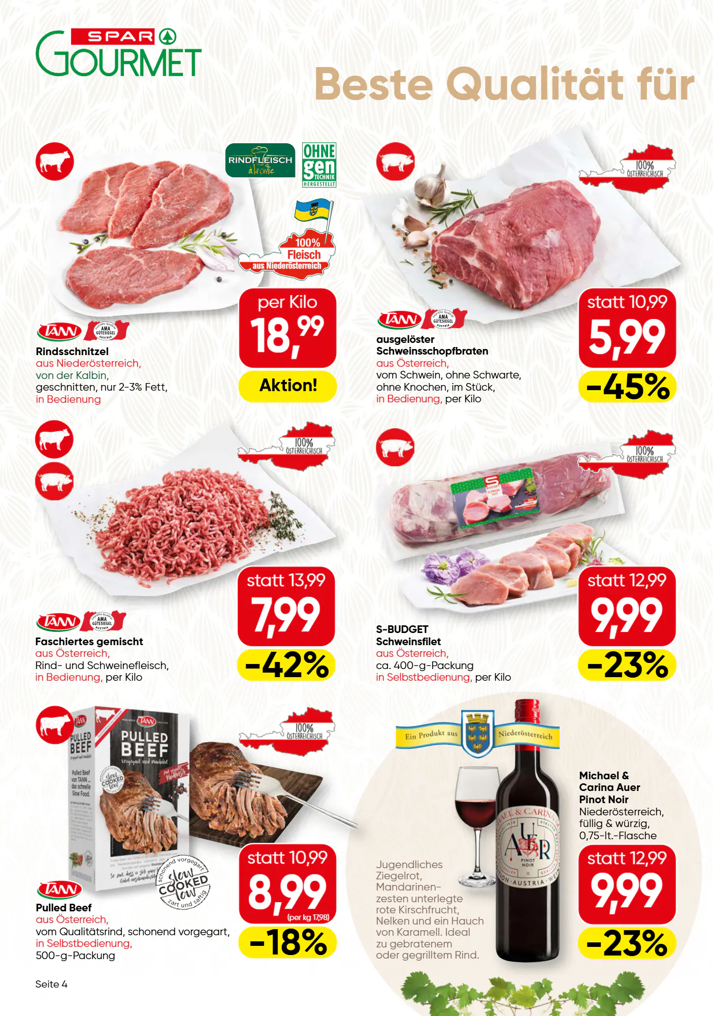 SPAR Gourmet Flugblatt (ab 22.10.2026) - Angebote und Prospekt - Seite 4